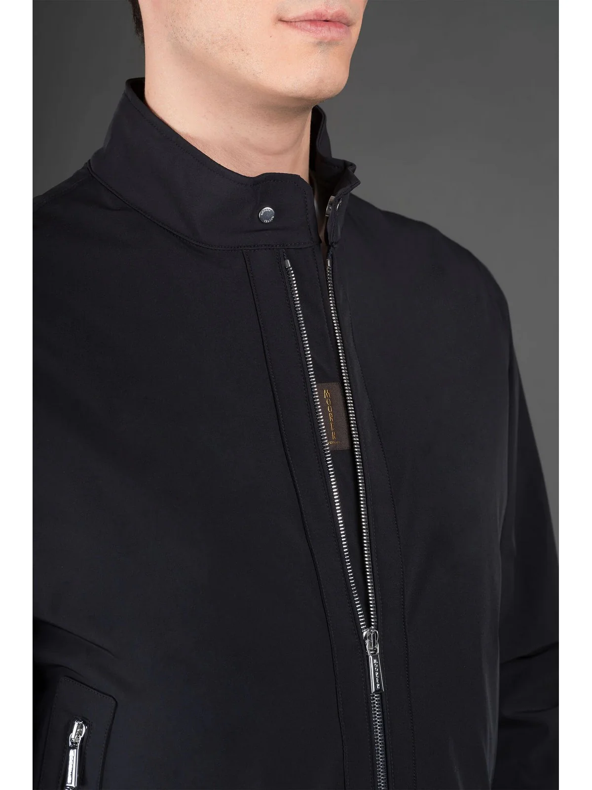 MOORER Giubbino Uomo ALBERTI-KN MOUBO100001 TEPA009 U0402 DARK BLUE - Image 5