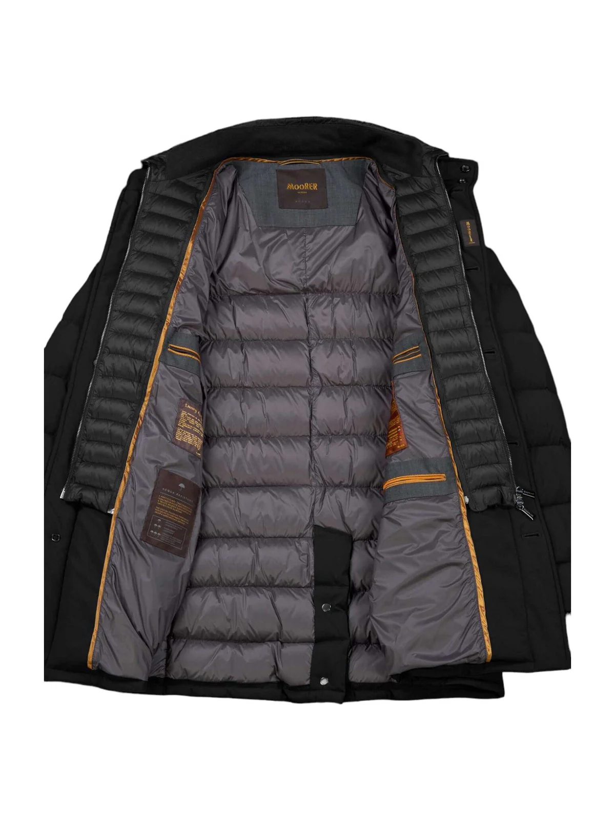 MOORER Giubbino Uomo Calegari-kn MOUGI100139 U0001 Nero - Image 3