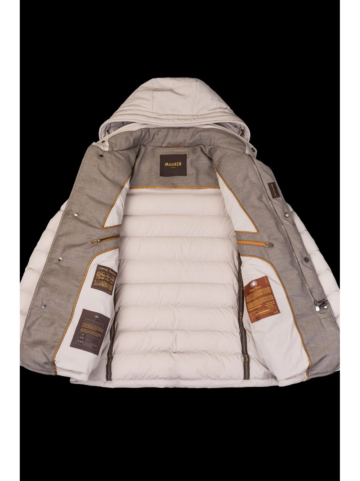 MOORER Giubbino Uomo CRAIG-KN MOUGI100159 U0108 Beige - Image 2