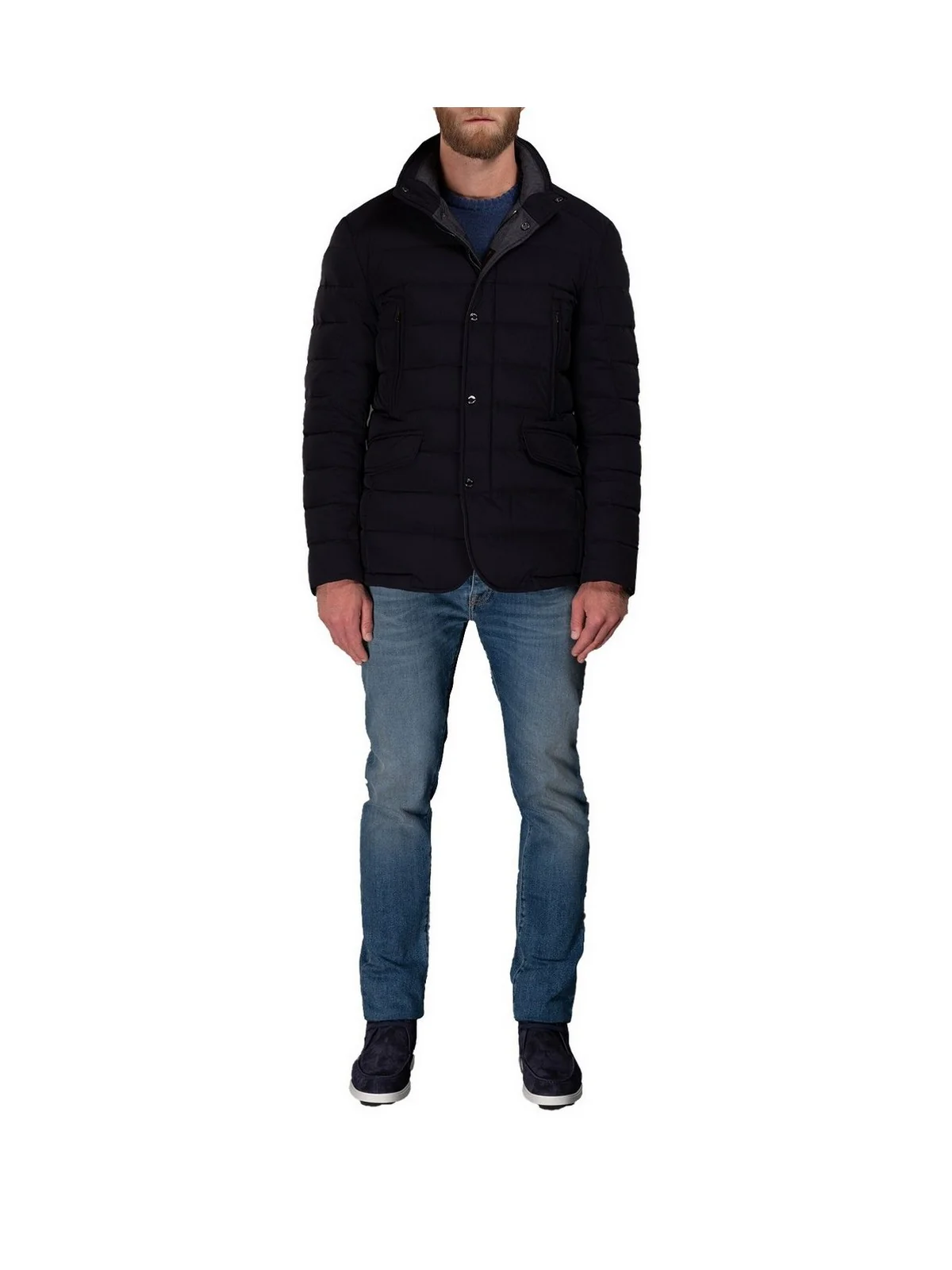 MOORER Giubbino Uomo CRAIG-KN MOUGI100159 U0402 Blu - Image 3