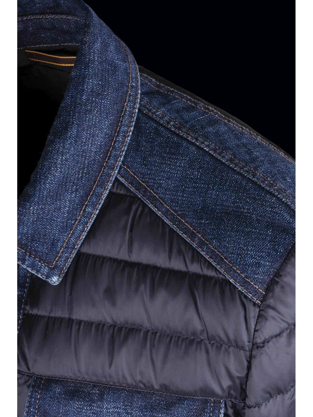 MOORER Giubbino Uomo CRESPI-1045 MOUGI100087 U0498 Blu - Image 6