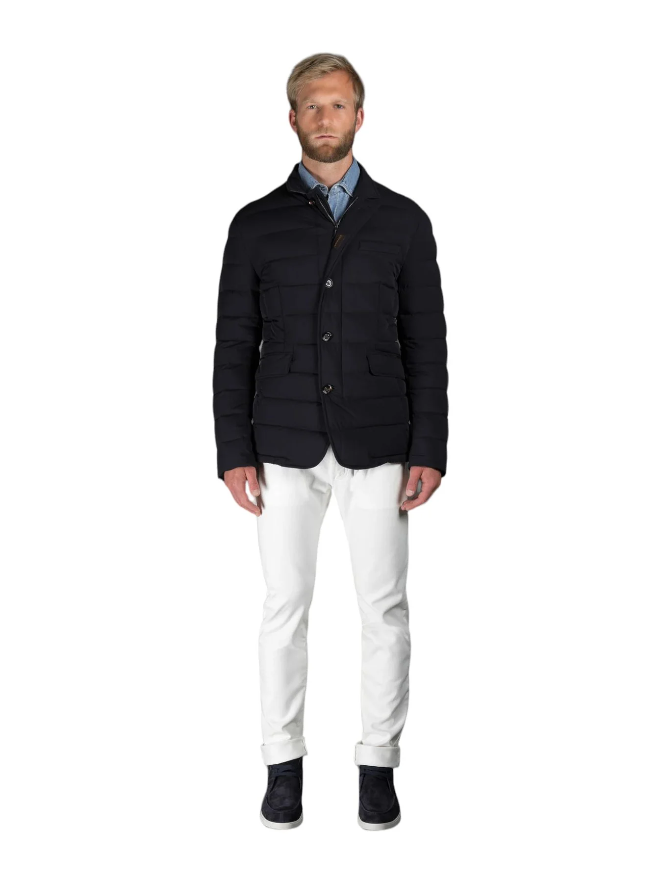 MOORER Giubbino Uomo Zayn-kn MOUGI100307 U0402 Blu - Image 2