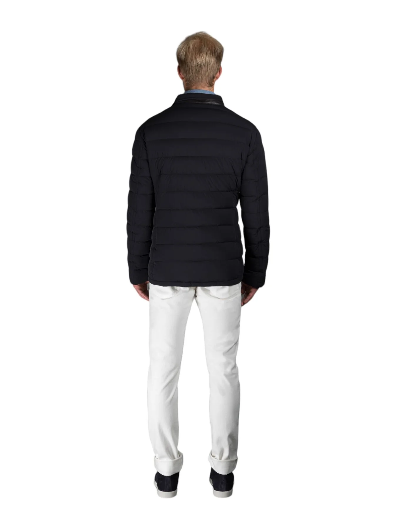MOORER Giubbino Uomo Zayn-kn MOUGI100307 U0402 Blu - Image 3