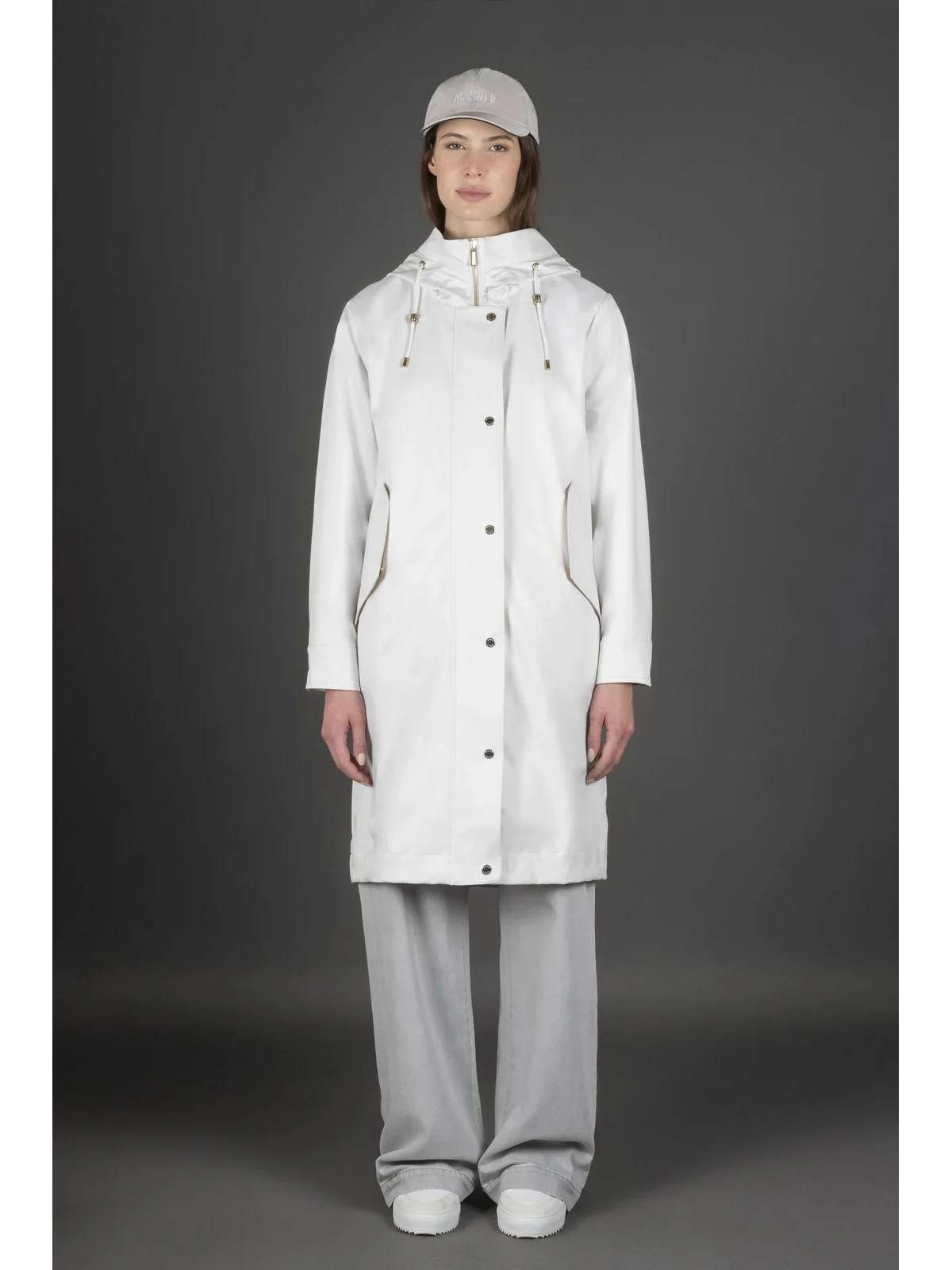 MOORER parka Donna MOLLY-ADB MODPA100741 TEPA136 Beige - Image 2