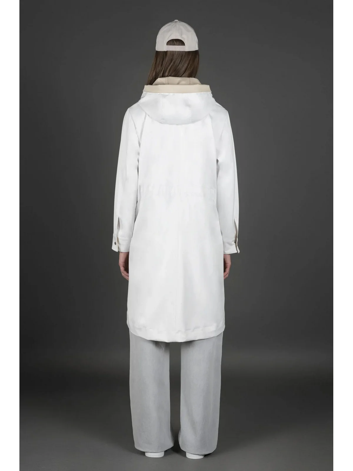MOORER parka Donna MOLLY-ADB MODPA100741 TEPA136 Beige - Image 3