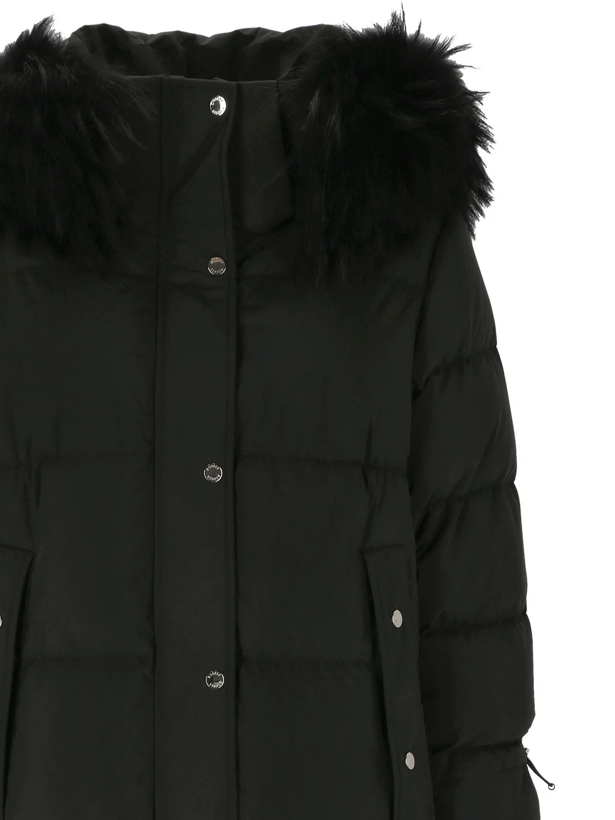 MOORER Piumino Donna BREUIL-FUR-STP MODGI100744  U0001 Nero - Image 3