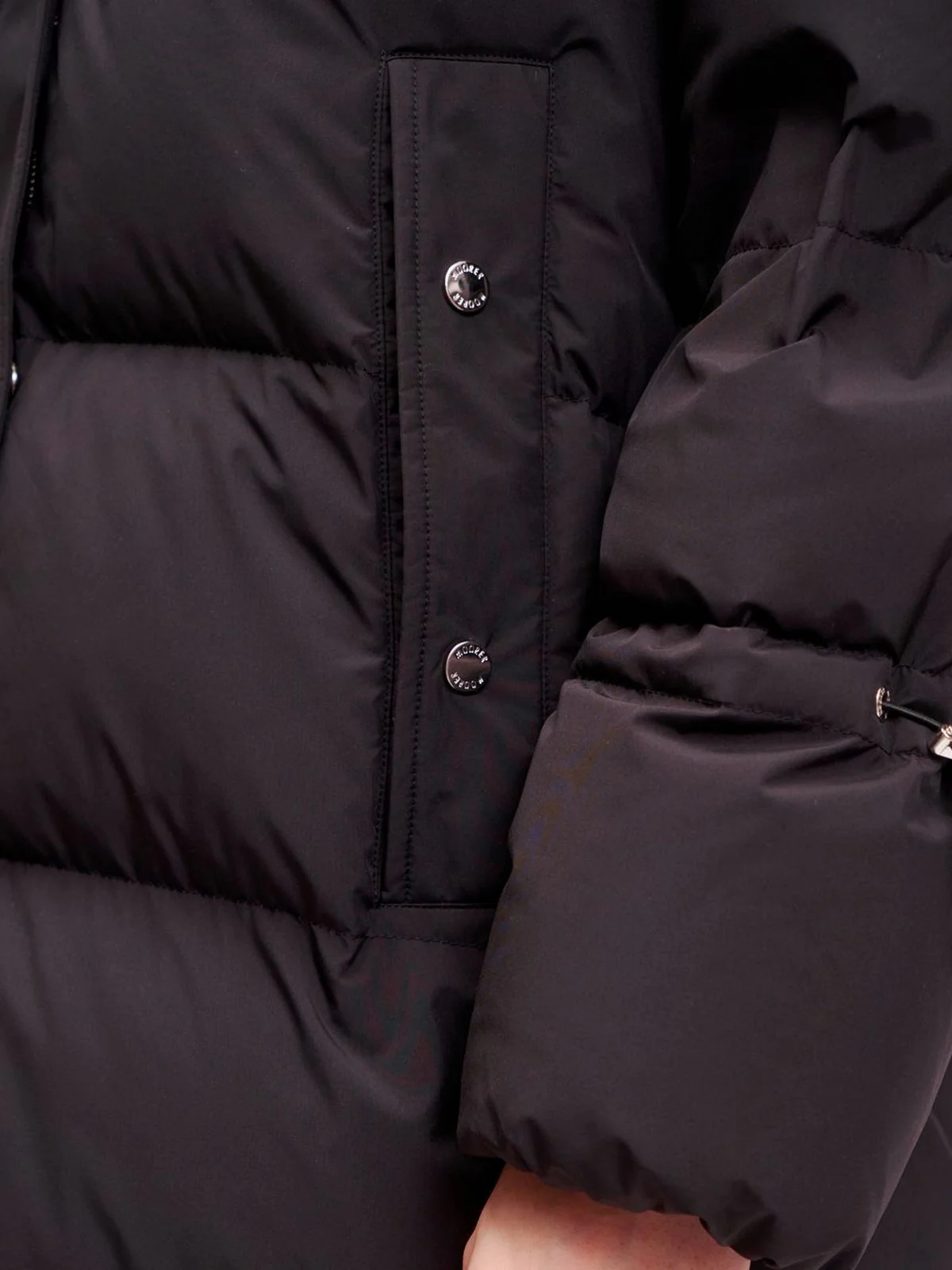 MOORER Piumino Donna BREUIL-FUR-STP MODGI100744  U0001 Nero - Image 6