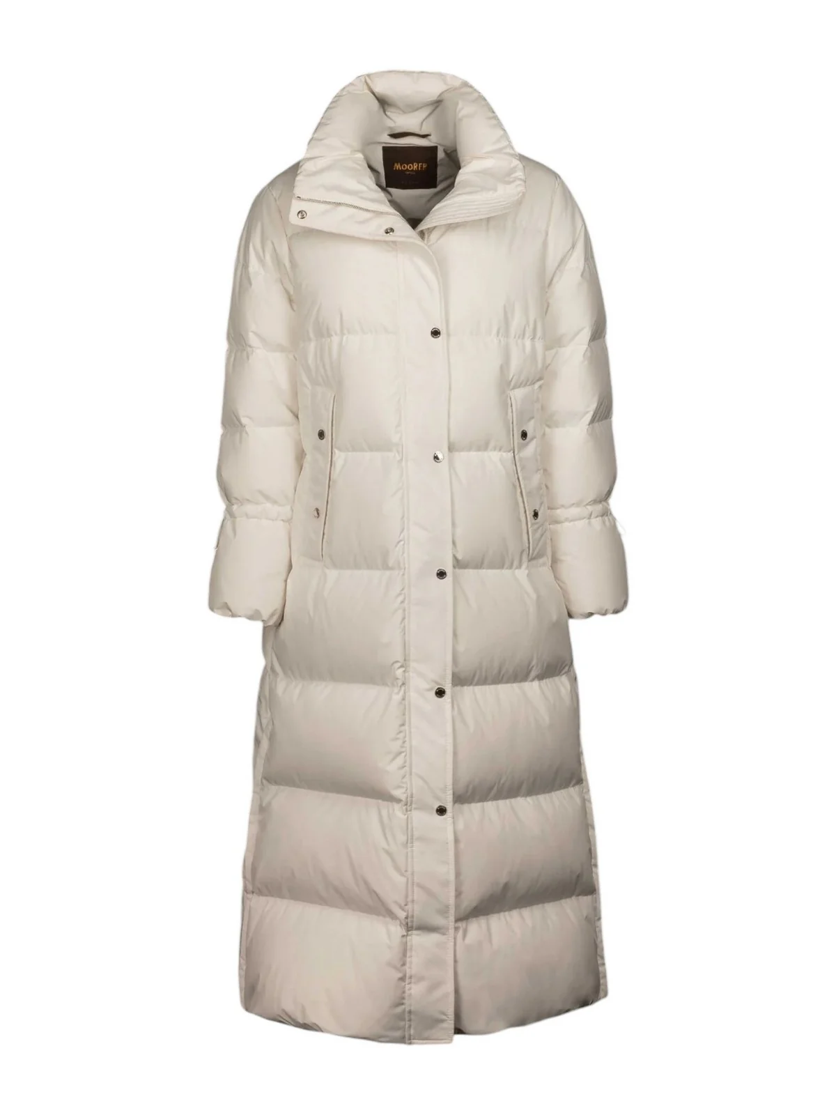 MOORER Piumino Donna BREUIL-FUR-STP MODGI100744  U0111 Bianco - Image 3