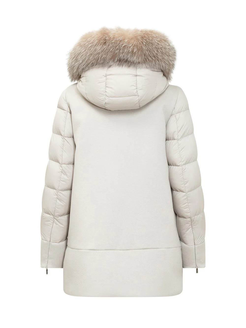 MOORER Piumino Donna Fresia-le MODGI300007 TEPA209 U0105 MARMO - Image 2