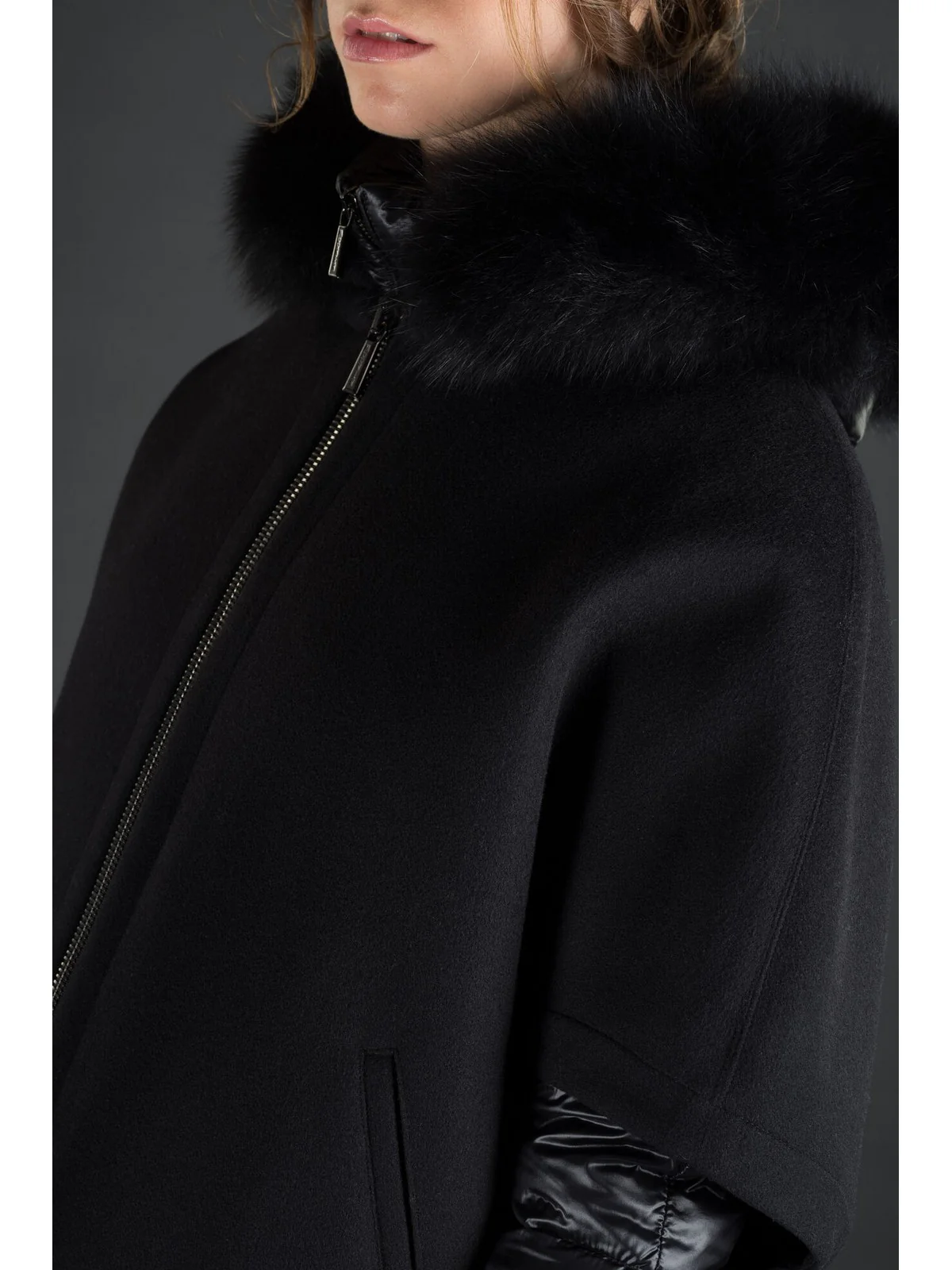 MOORER Piumino Donna PEGASO-CWR MODGI300009 TEPA348 U0001 NERO - Image 10