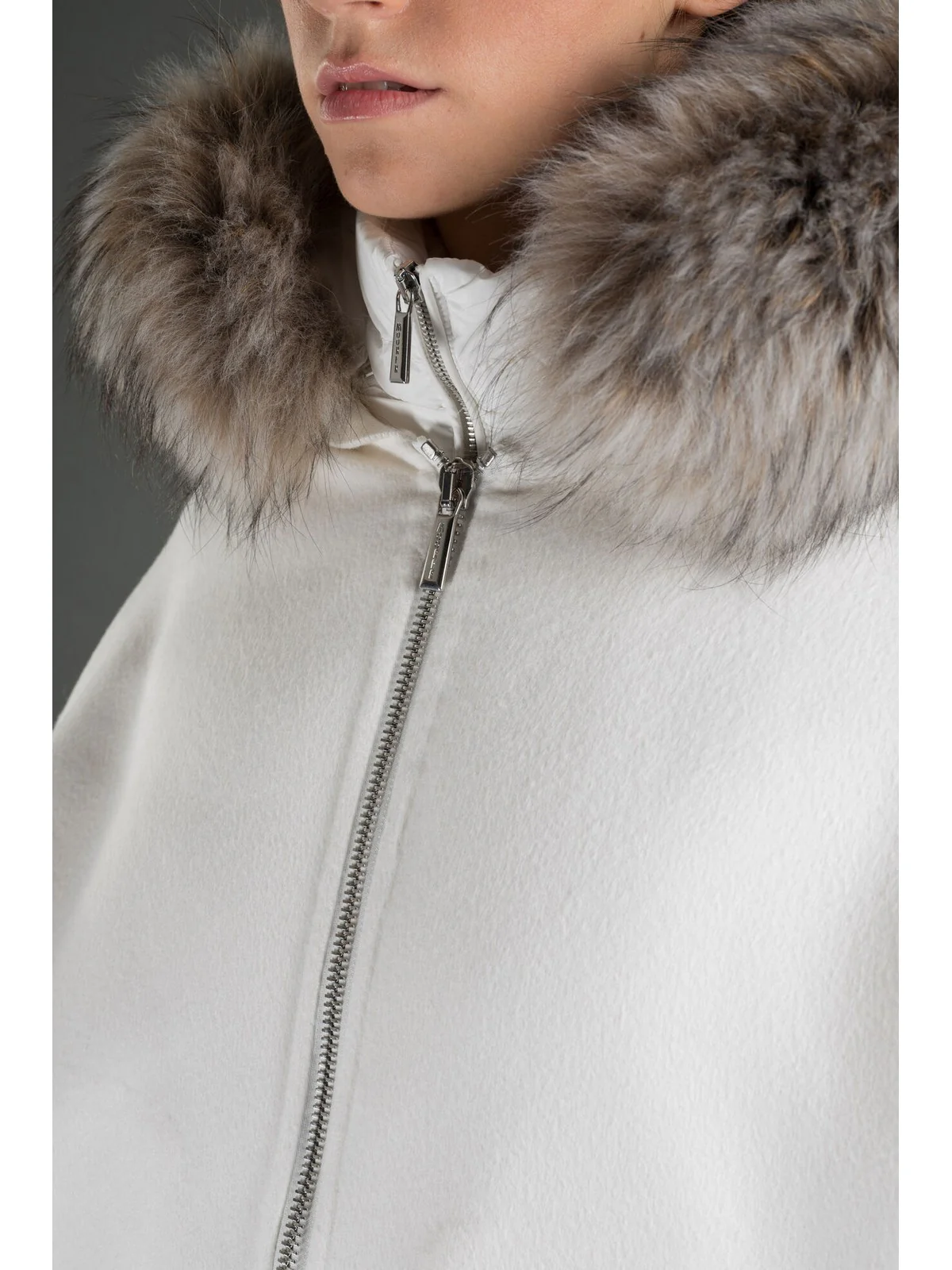 MOORER Piumino Donna Pegaso-lap MODGI300009 U0100 Bianco - Image 2