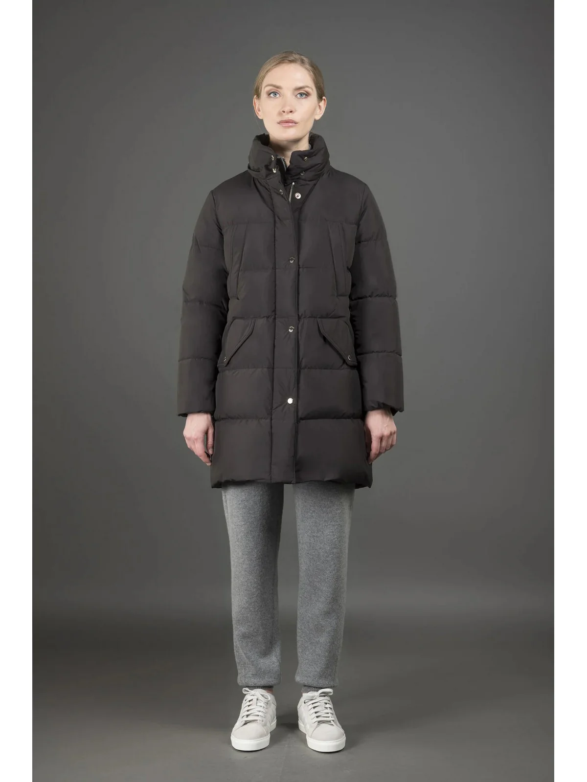 MOORER Piumino Donna Talassa-stp MODGI300008 TEPA023 U0001 NERO - Image 4