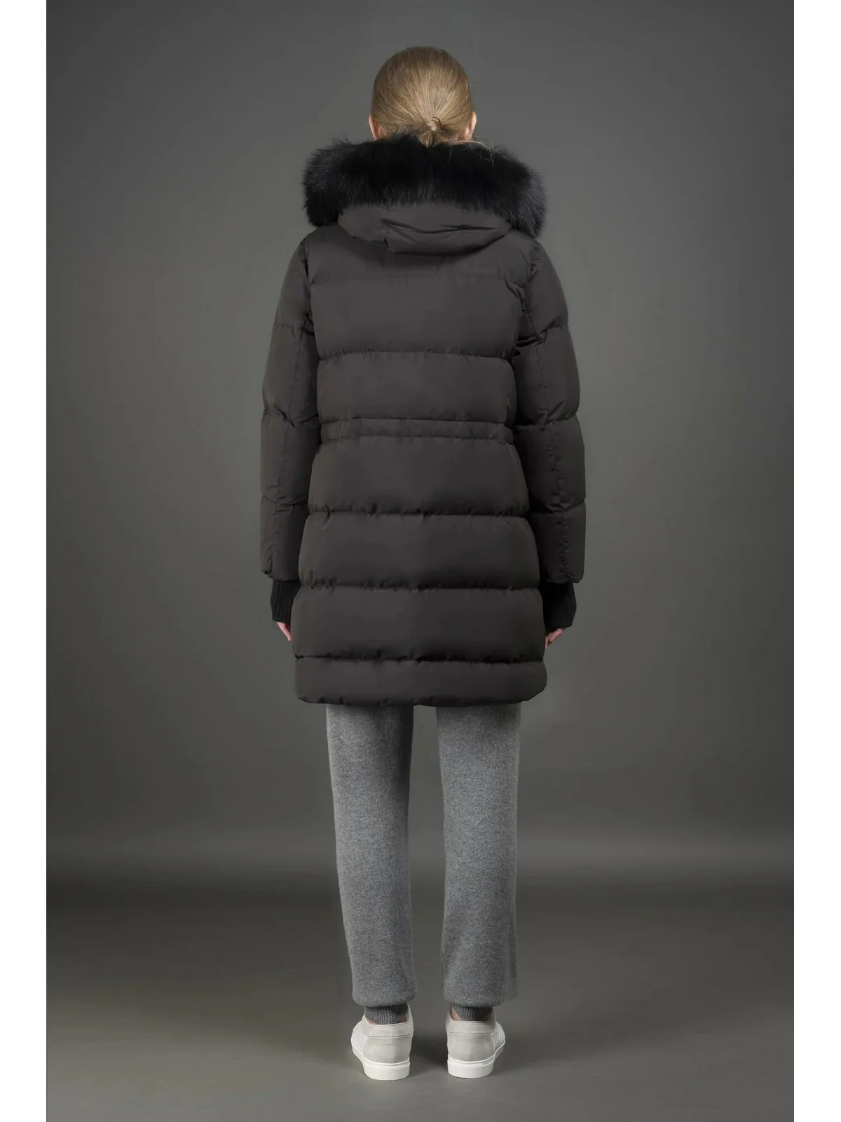 MOORER Piumino Donna Talassa-stp MODGI300008 TEPA023 U0001 NERO - Image 5