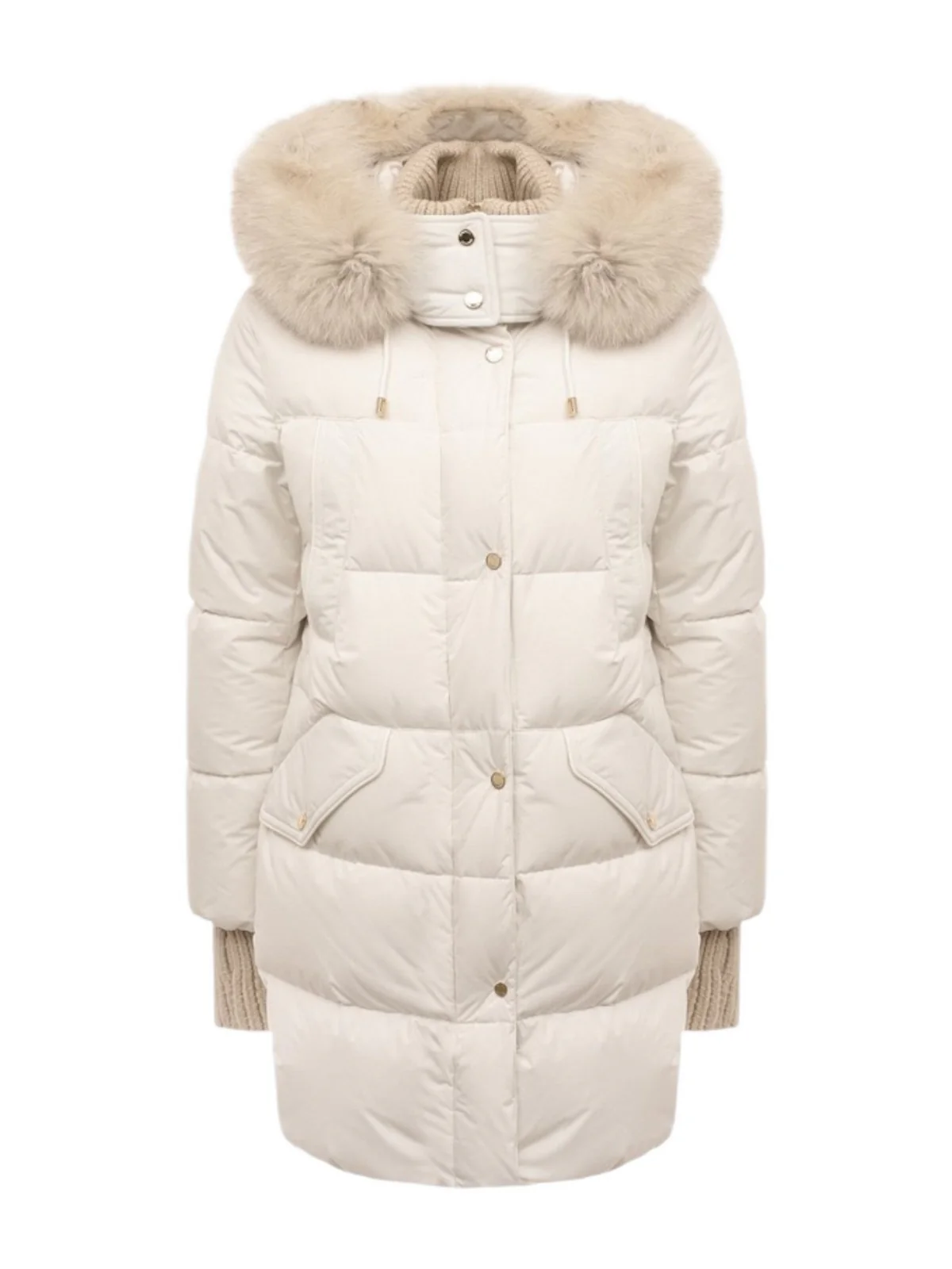 MOORER Piumino Donna Talassa-stp MODGI300008 TEPA023 U0103 AVORIO