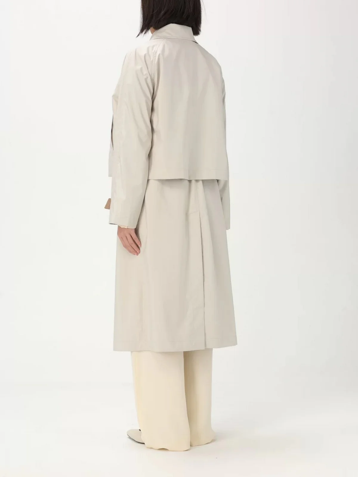 MOORER Trench Donna SALYA-ST2 MODSP100127 TEPAN06 Beige - Image 3