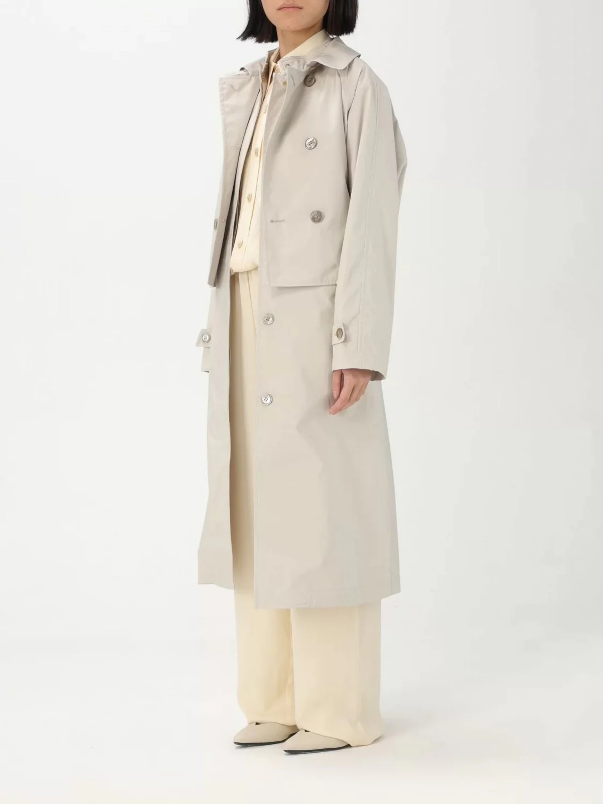 MOORER Trench Donna SALYA-ST2 MODSP100127 TEPAN06 Beige - Image 4