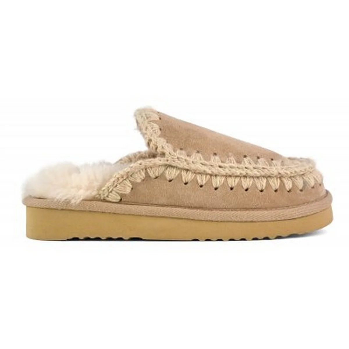 MOU Ciabatta Donna Eskimo slipper MU.FW101125A CAM camel - Image 2