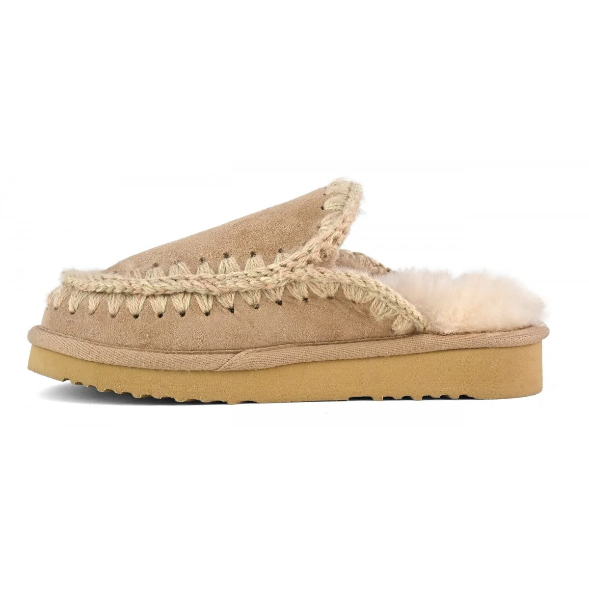 MOU Ciabatta Donna Eskimo slipper MU.FW101125A CAM camel - Image 6