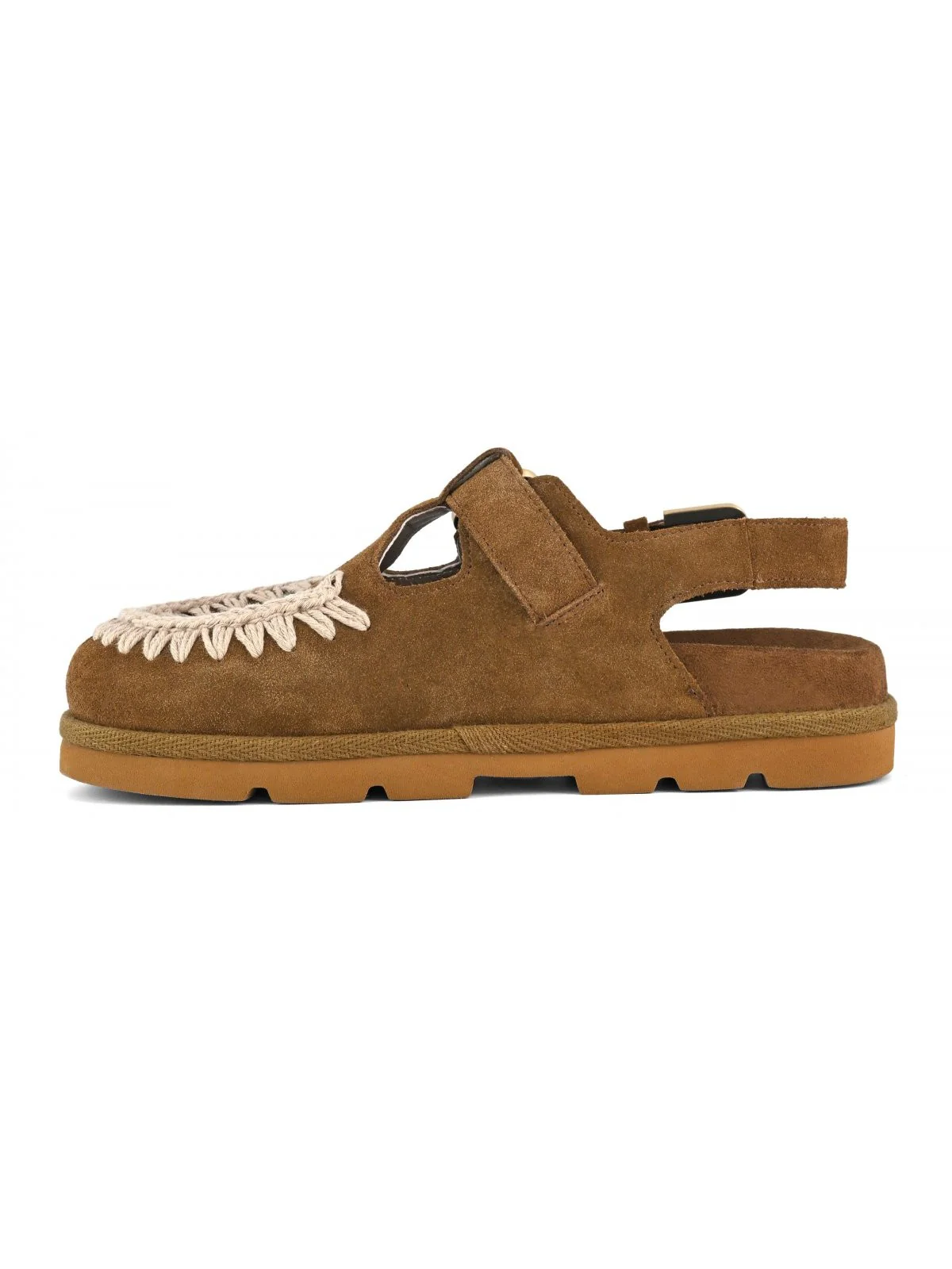 MOU Sandalo Donna Low bio mary jane MU.SW631004A NUTBR NUT BROWN - Image 2