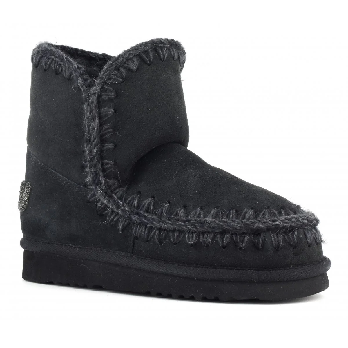 MOU Stivali e Stivaletti Donna ESKIMO 18 GLITTER LOGO MU.FW101050A BKBK BLACK - Image 2