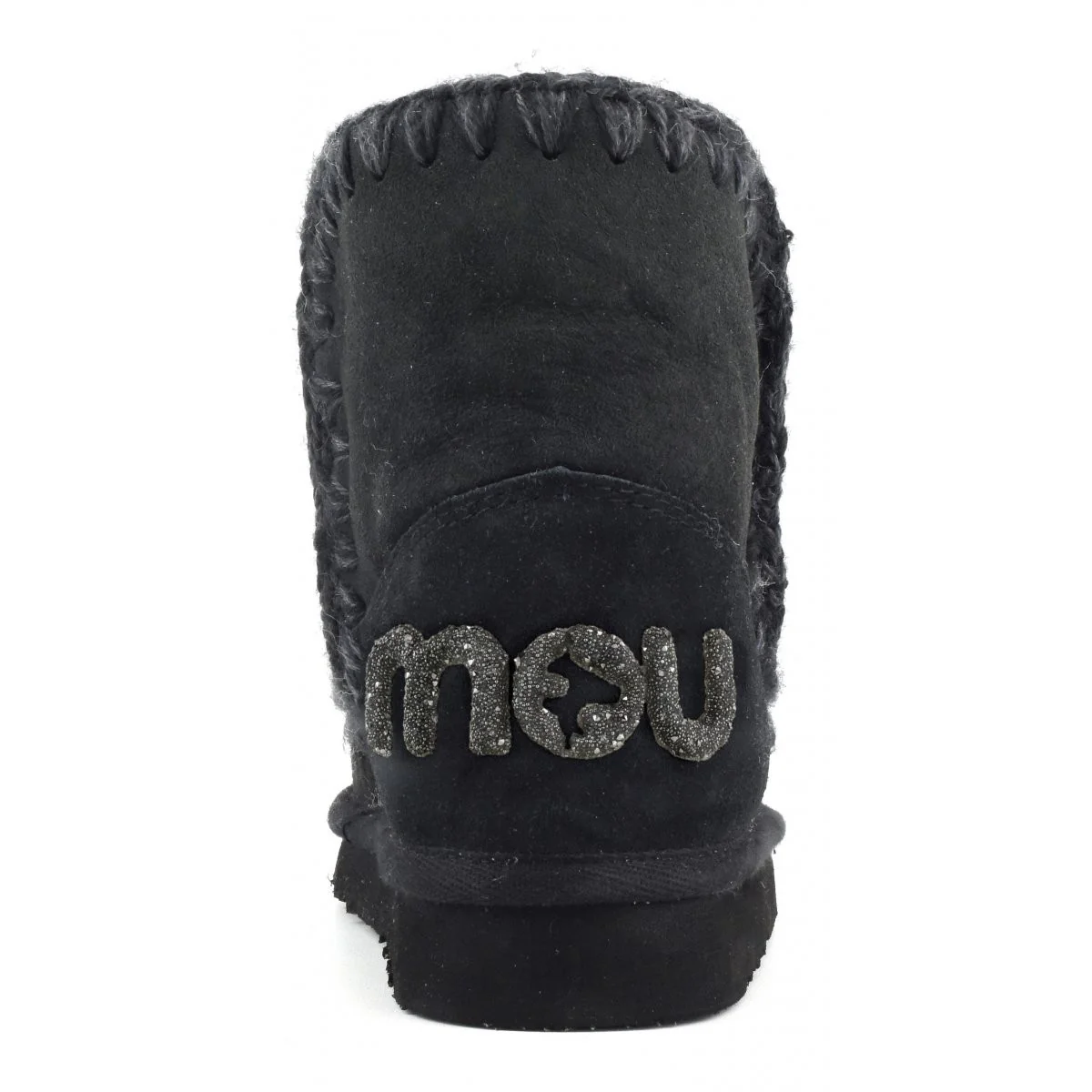 MOU Stivali e Stivaletti Donna ESKIMO 18 GLITTER LOGO MU.FW101050A BKBK BLACK - Image 4