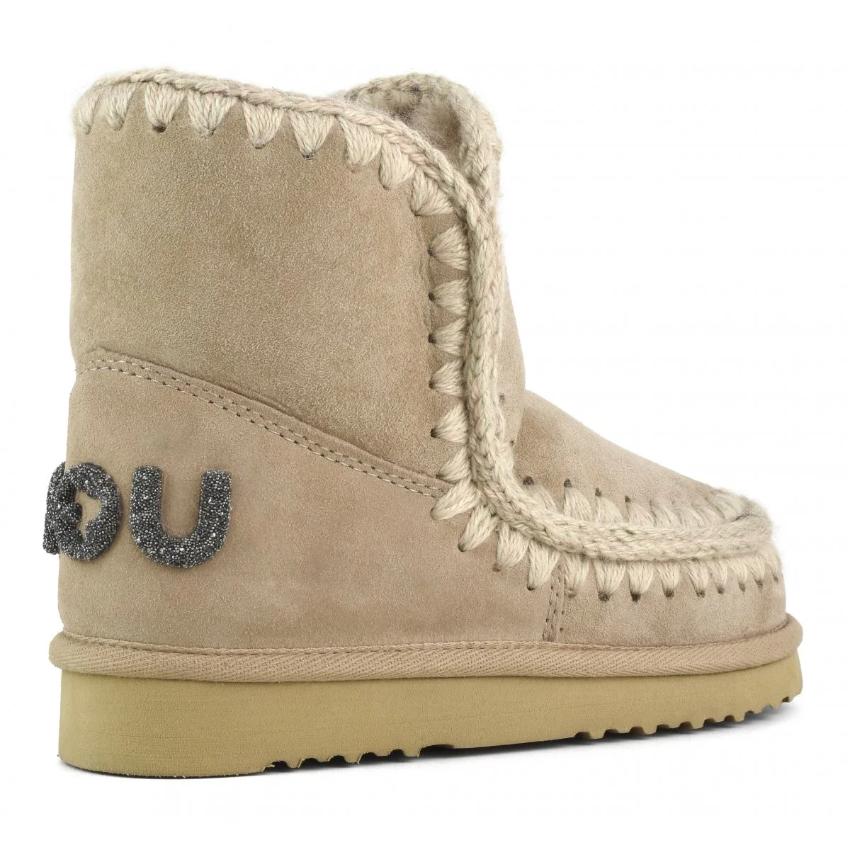 MOU Stivali e Stivaletti Donna ESKIMO 18 GLITTER LOGO MU.FW101050A CAM camel - Image 3
