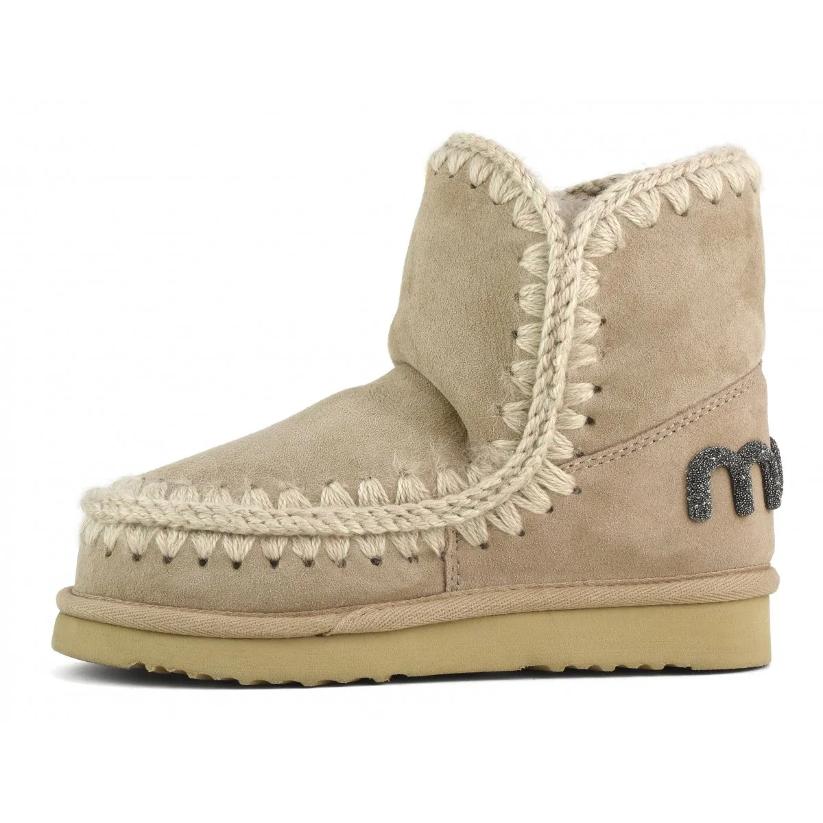 MOU Stivali e Stivaletti Donna ESKIMO 18 GLITTER LOGO MU.FW101050A CAM camel - Image 5