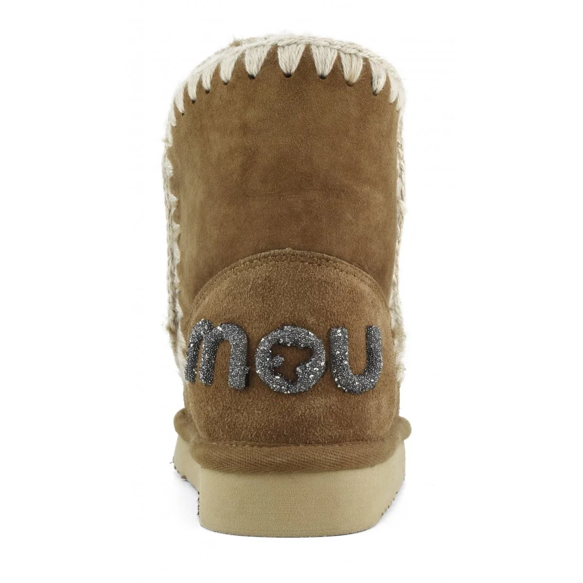 MOU Stivali e Stivaletti Donna ESKIMO 18 GLITTER LOGO MU.FW101050A COG COGNAC - Image 4