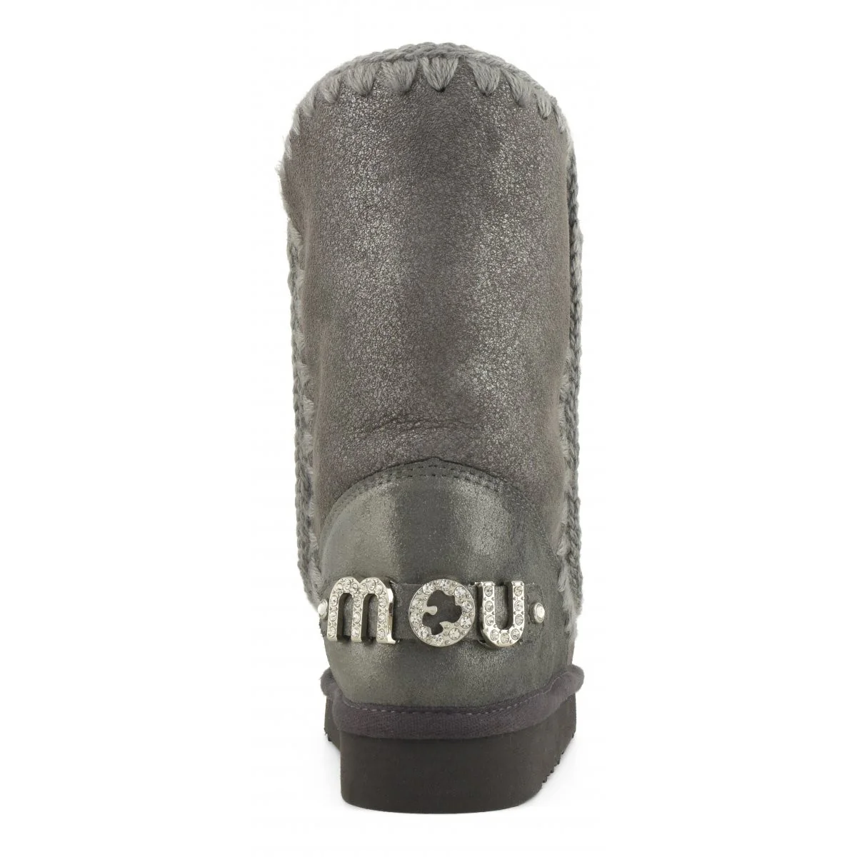 MOU Stivali e Stivaletti Donna Eskimo 24  rhinestones logo MU.FW101037B DUIRO Dust Iron - Image 4