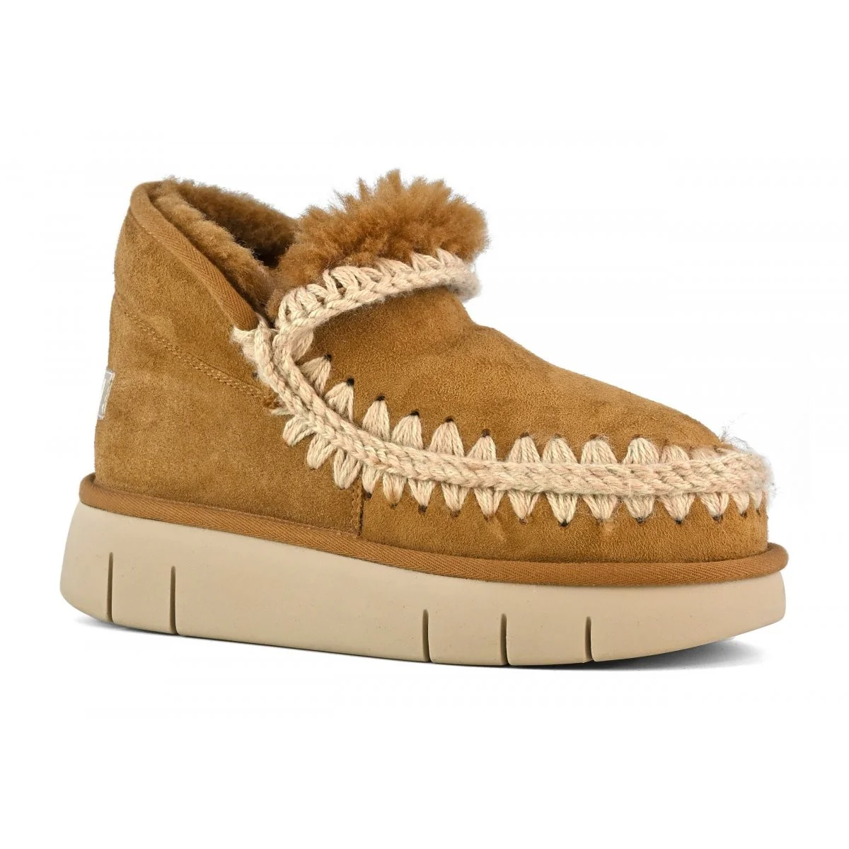 MOU Stivali e Stivaletti Donna Eskimo Bounce sneaker MU.FW531009A COG COGNAC - Image 3
