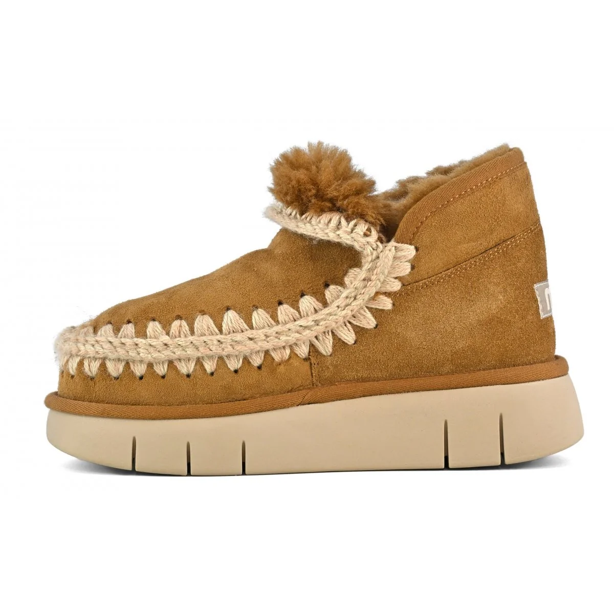 MOU Stivali e Stivaletti Donna Eskimo Bounce sneaker MU.FW531009A COG COGNAC - Image 6