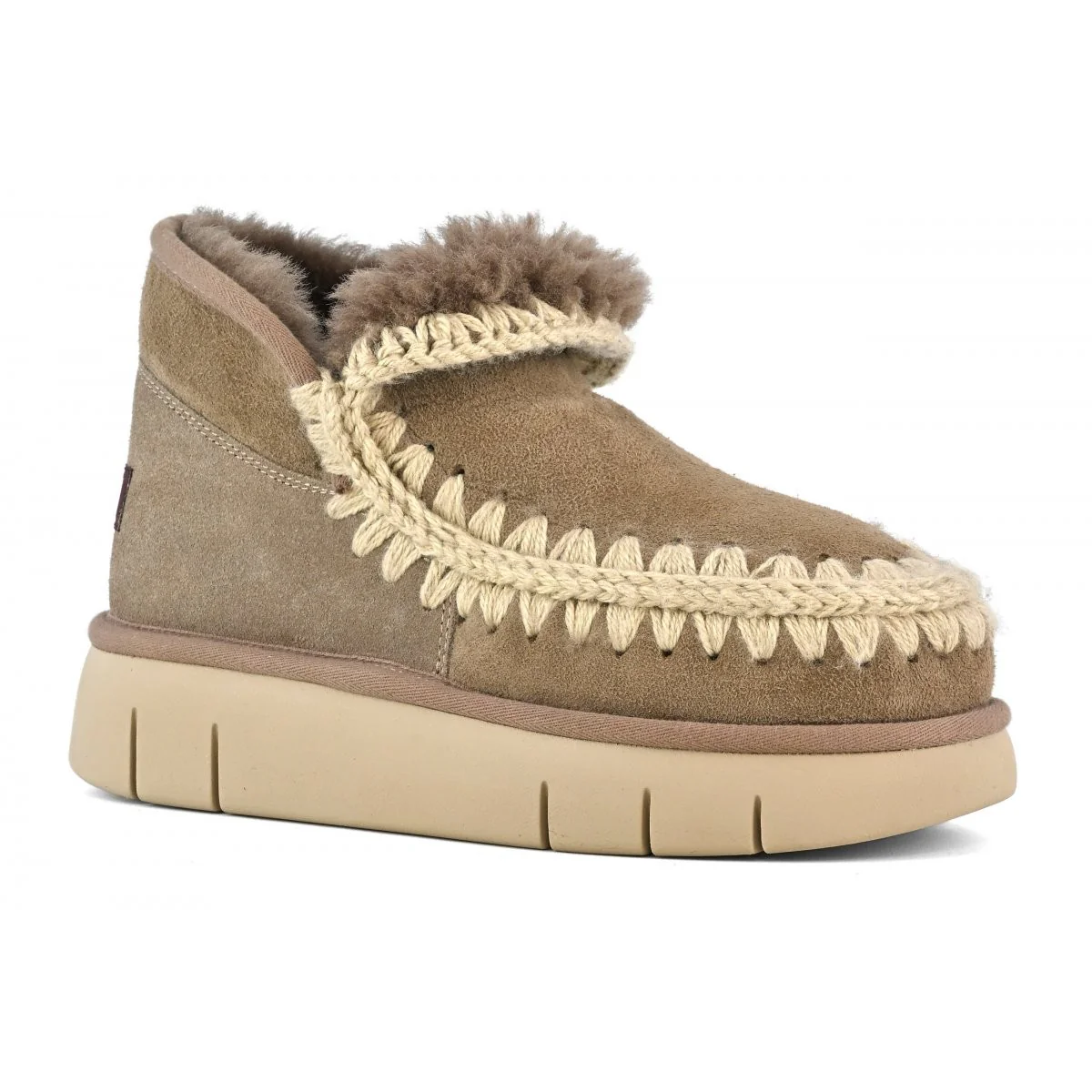 MOU Stivali e Stivaletti Donna Eskimo Bounce sneaker MU.FW531009A ELGRY Elephant Grey - Image 3