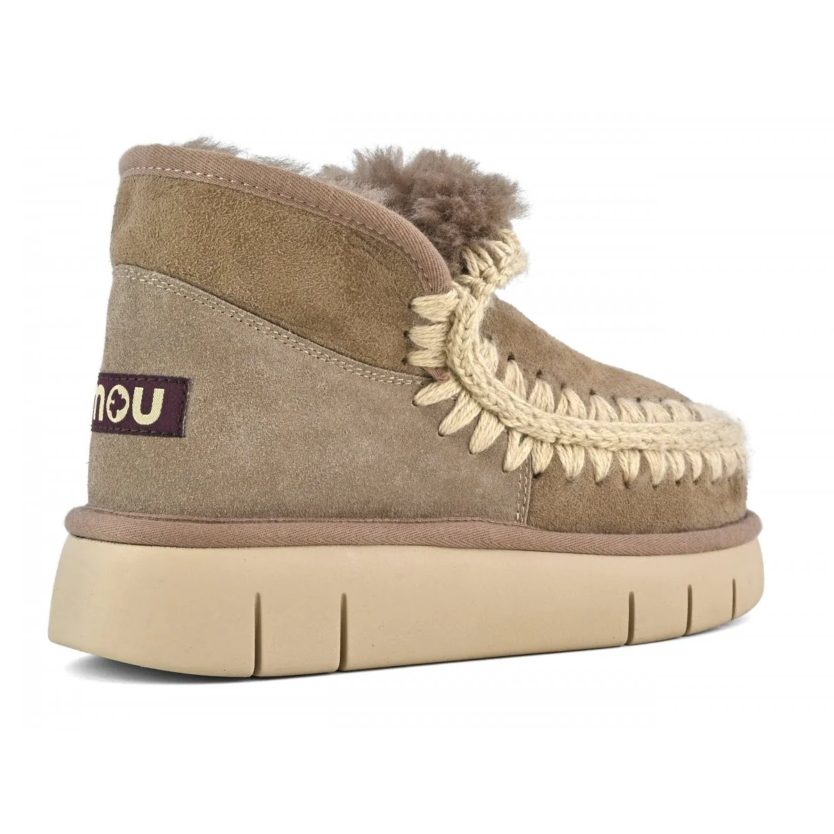 MOU Stivali e Stivaletti Donna Eskimo Bounce sneaker MU.FW531009A ELGRY Elephant Grey - Image 4