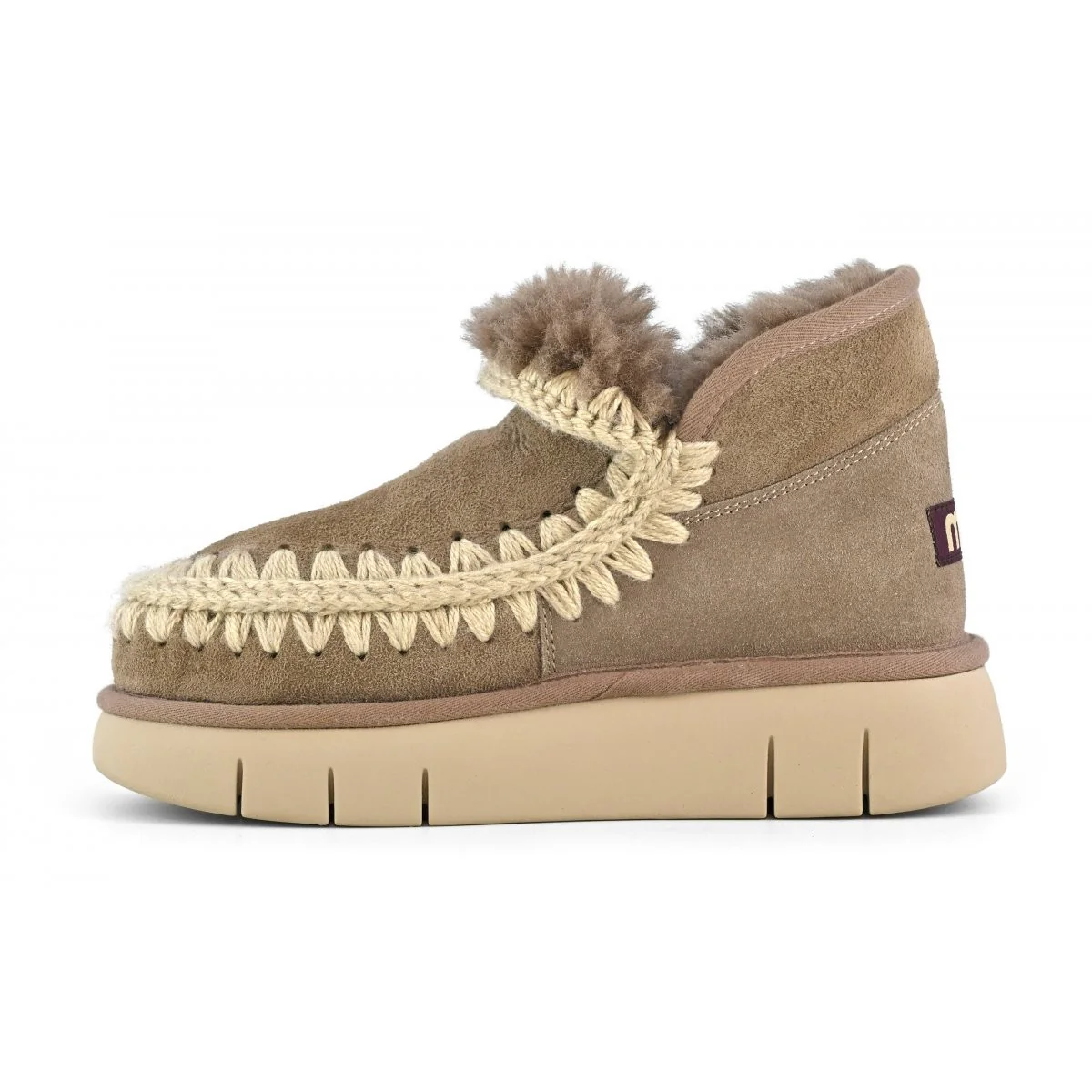 MOU Stivali e Stivaletti Donna Eskimo Bounce sneaker MU.FW531009A ELGRY Elephant Grey - Image 6