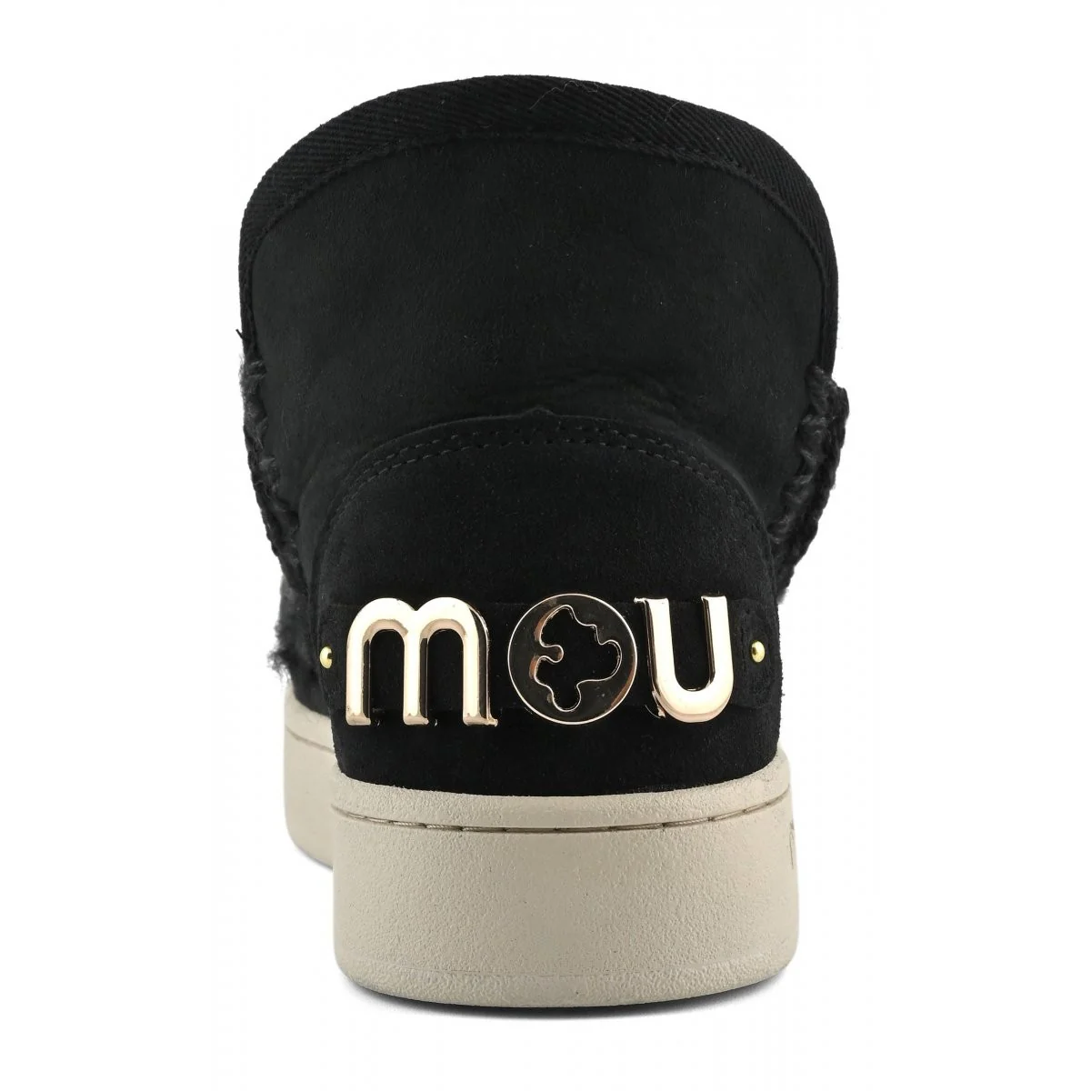 MOU Stivali e Stivaletti Donna New eskimo sneaker suede - let MU.FW741001A BKBK BLACK - Image 4