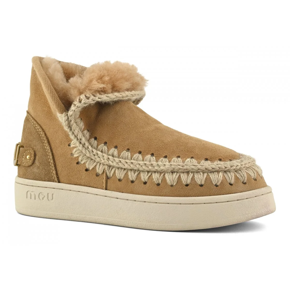 MOU Stivali e Stivaletti Donna New eskimo sneaker suede - let MU.FW741001A SAV SAVANA - Image 3