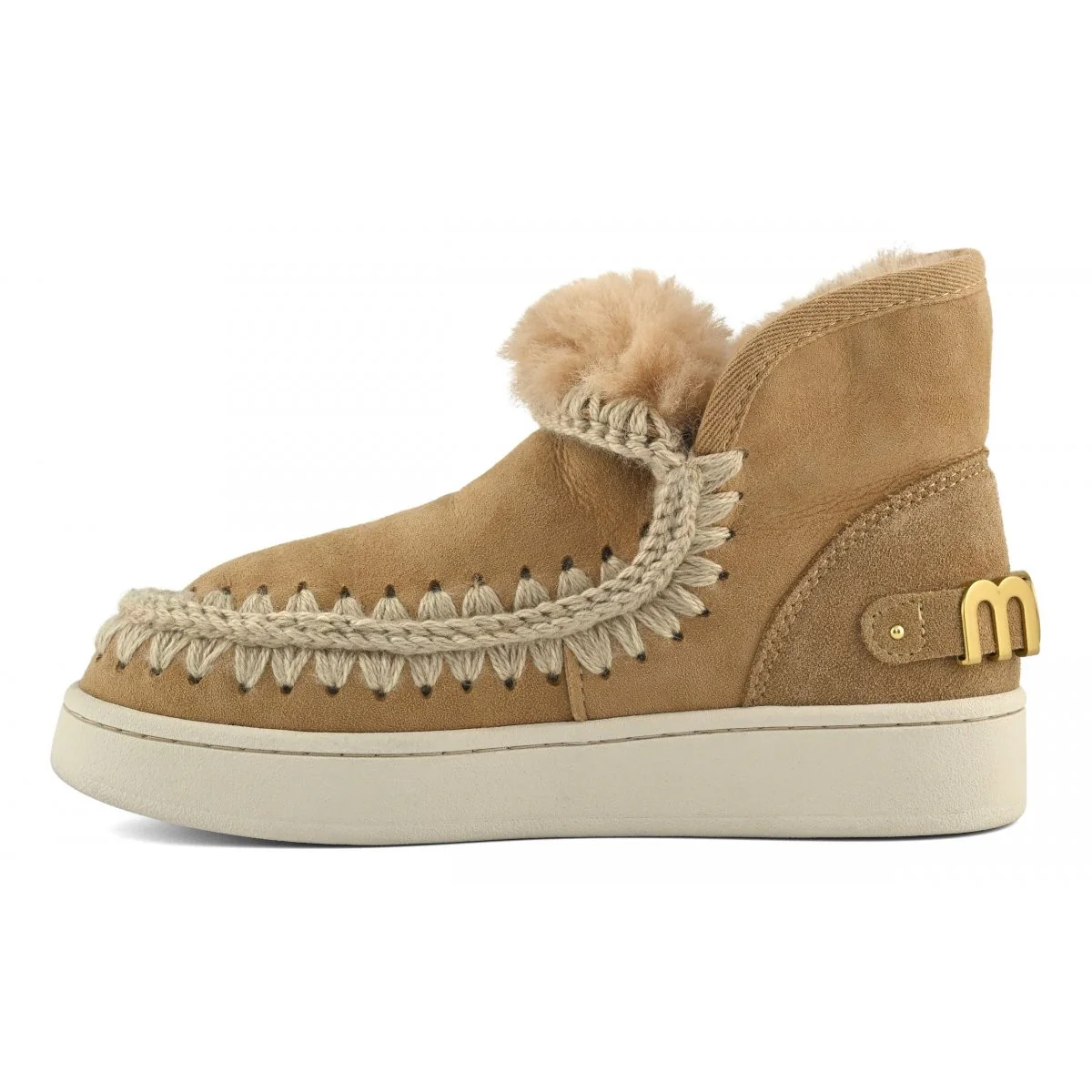 MOU Stivali e Stivaletti Donna New eskimo sneaker suede - let MU.FW741001A SAV SAVANA - Image 5