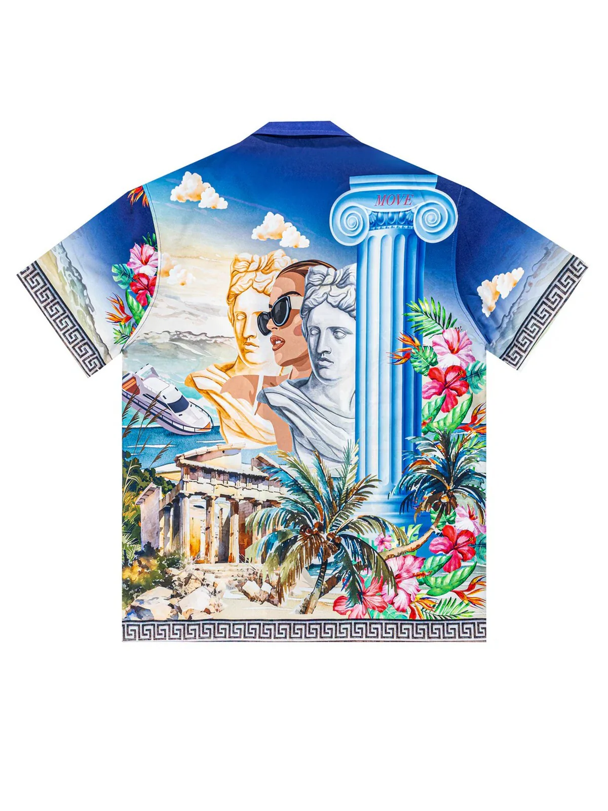 MOVE be different Camicia Uomo  CAMICIA BOWLING PRINT E Multicolore - Image 2