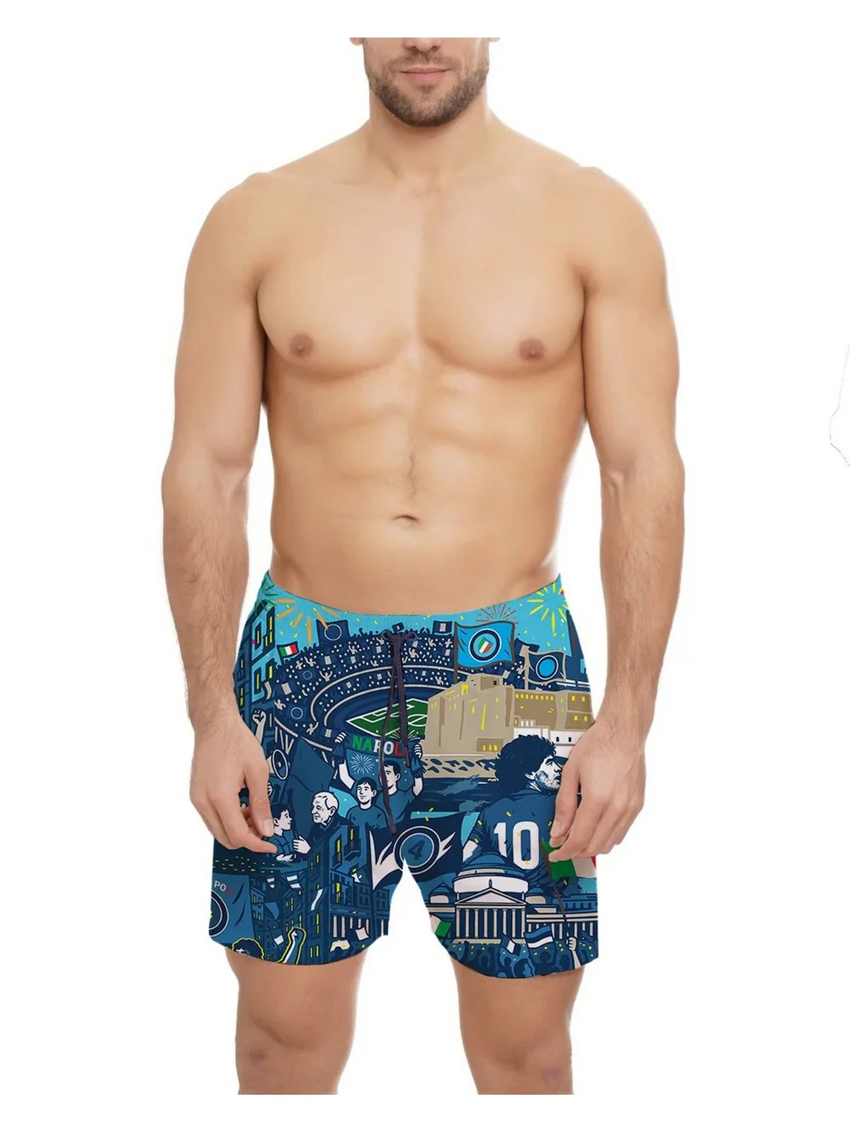 MOVE be different Costume da bagno Uomo  SVN NAPOLI 05 DIEGO BLU - Image 2