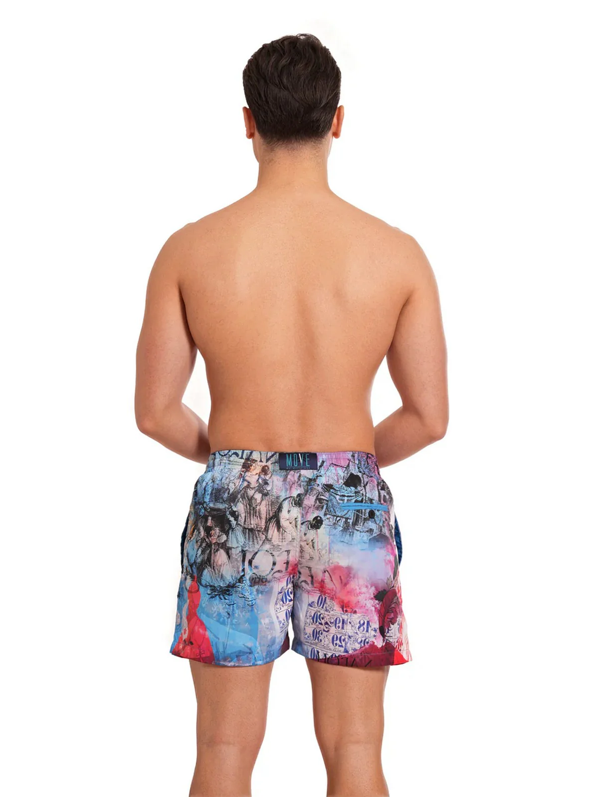 MOVE be different Costume da bagno Uomo  SVN NAPOLI Multicolore - Image 4