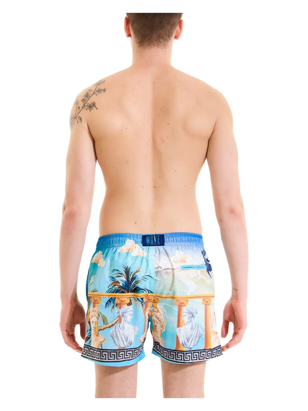MOVE be different Costume da bagno Uomo  SVN PRINT E Multicolore - Image 3