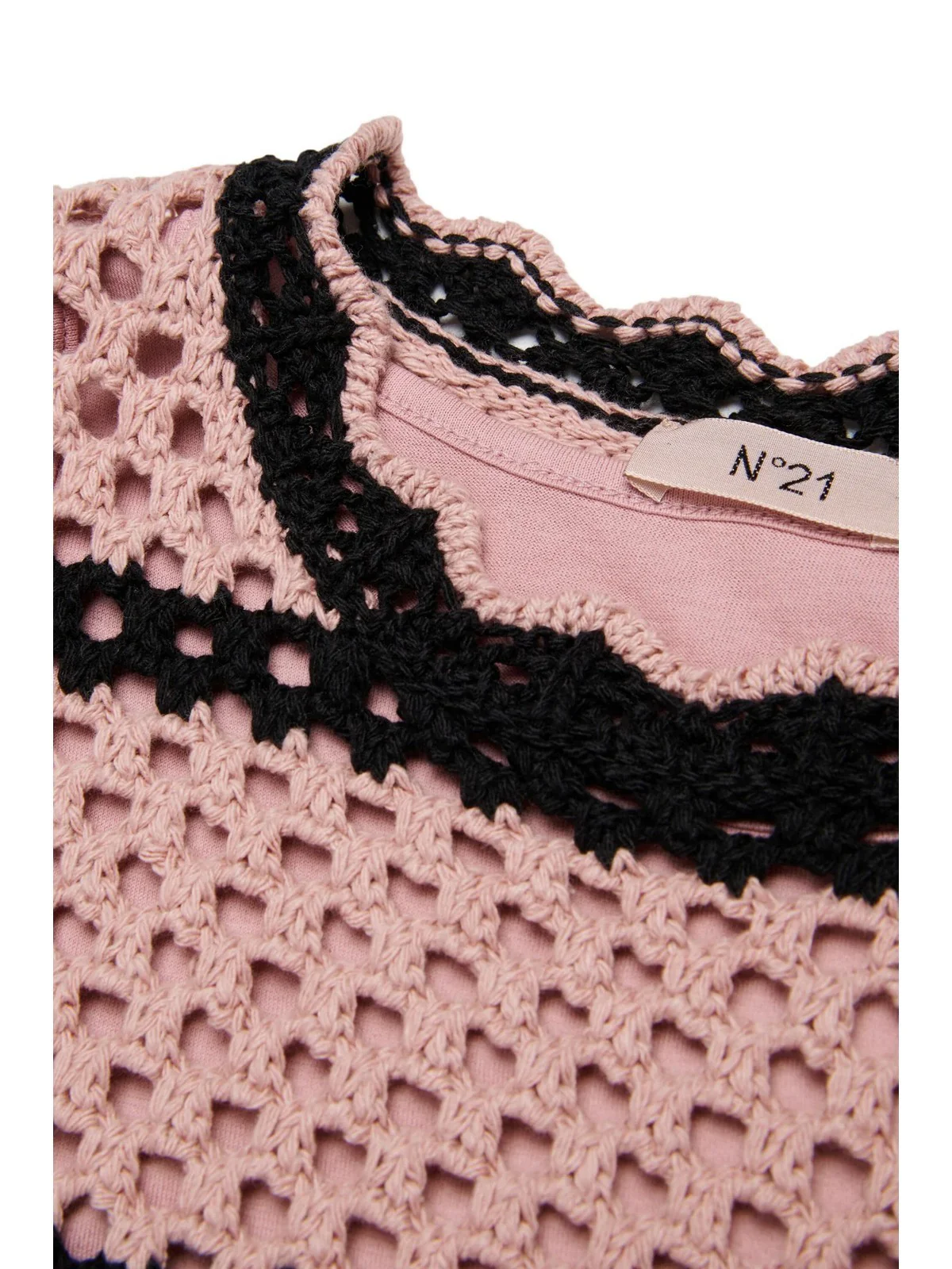 N°21 Abito Bambine e ragazze  N2109L N0488 0N321 MISTY ROSE - Image 2