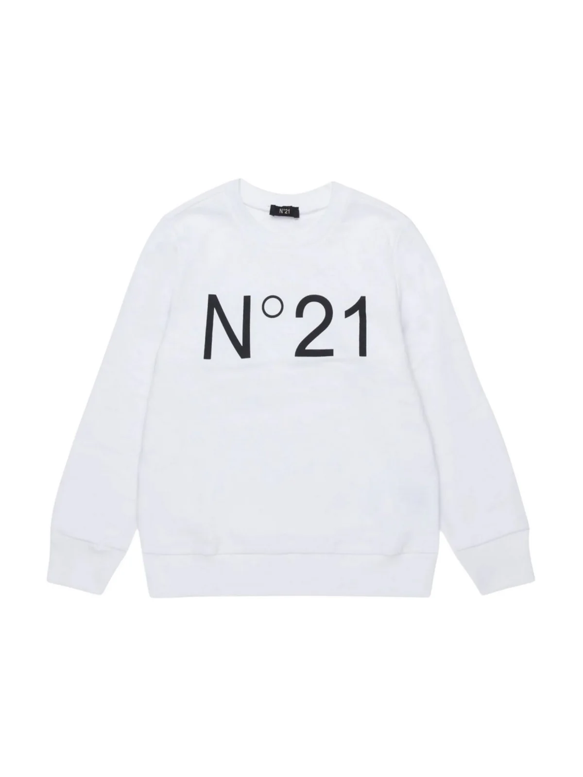 N°21 Felpa Unisex bambino  N21588 N0154 0N100 WHITE - Image 5