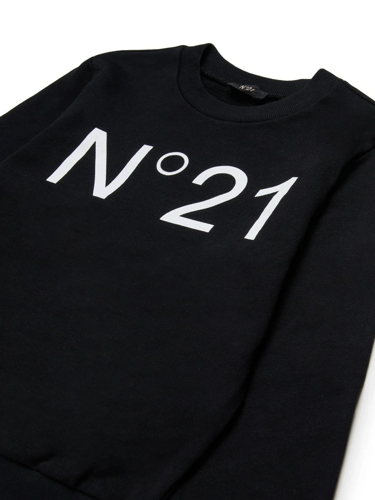 N°21 Felpa Unisex bambino  N21588 N0154 0N900 BLACK - Image 3