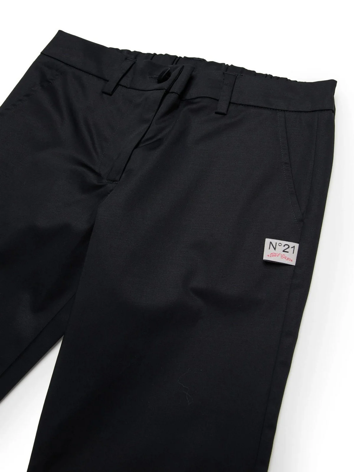 N°21 Pantalone Bambine e ragazze  N210AQ N0466 0N900 BLACK - Image 3