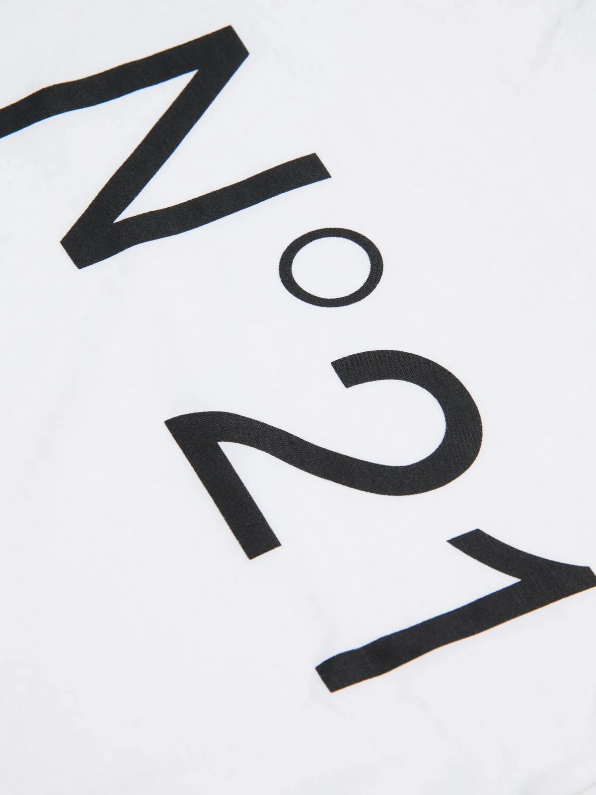 N°21 T-shirt Unisex bambino  N21173 N0153 0N100 WHITE - Image 4