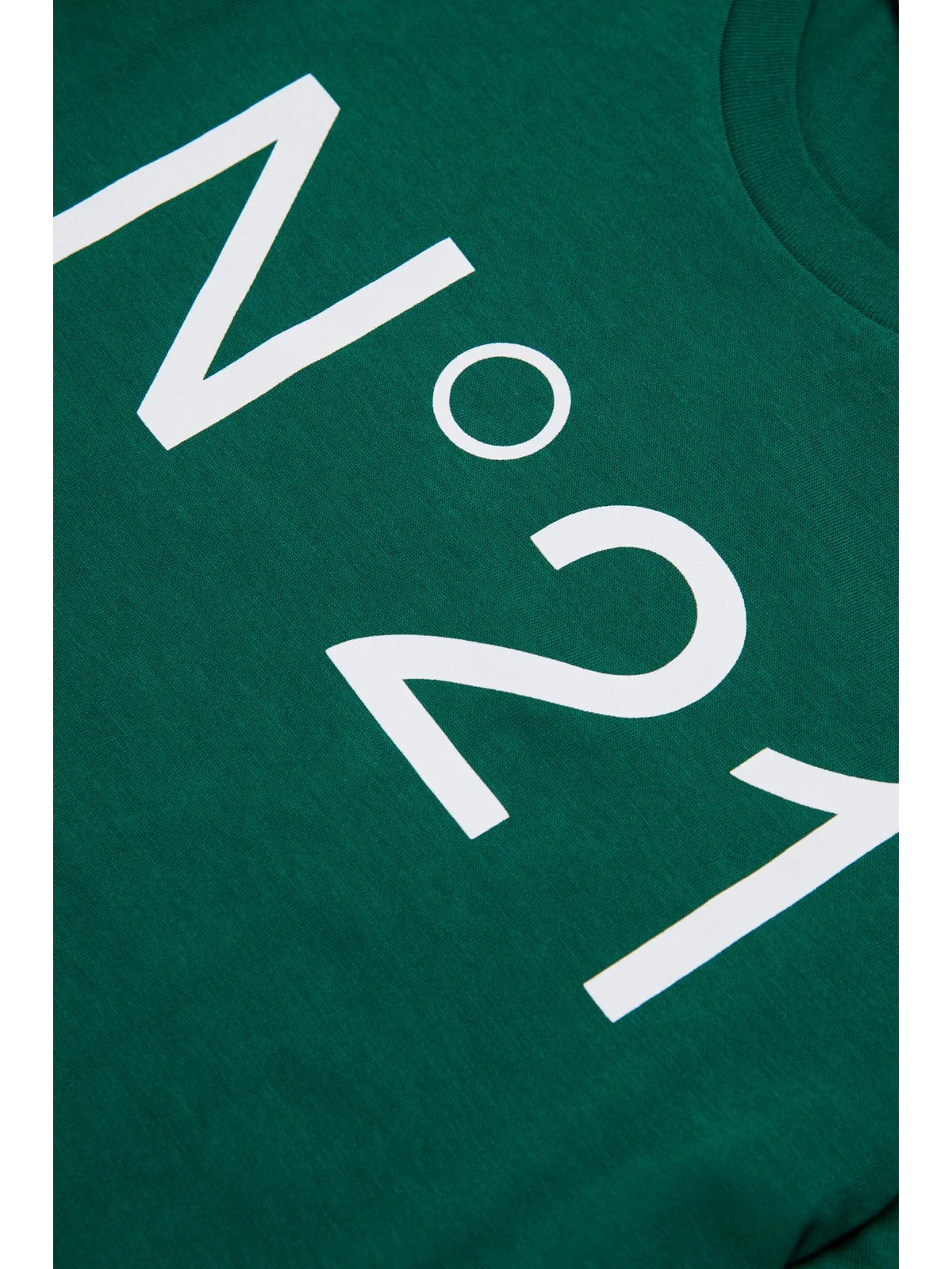 N°21 T-shirt Unisex bambino  N21173 N0153 0N516 EDEN GREEN - Image 2
