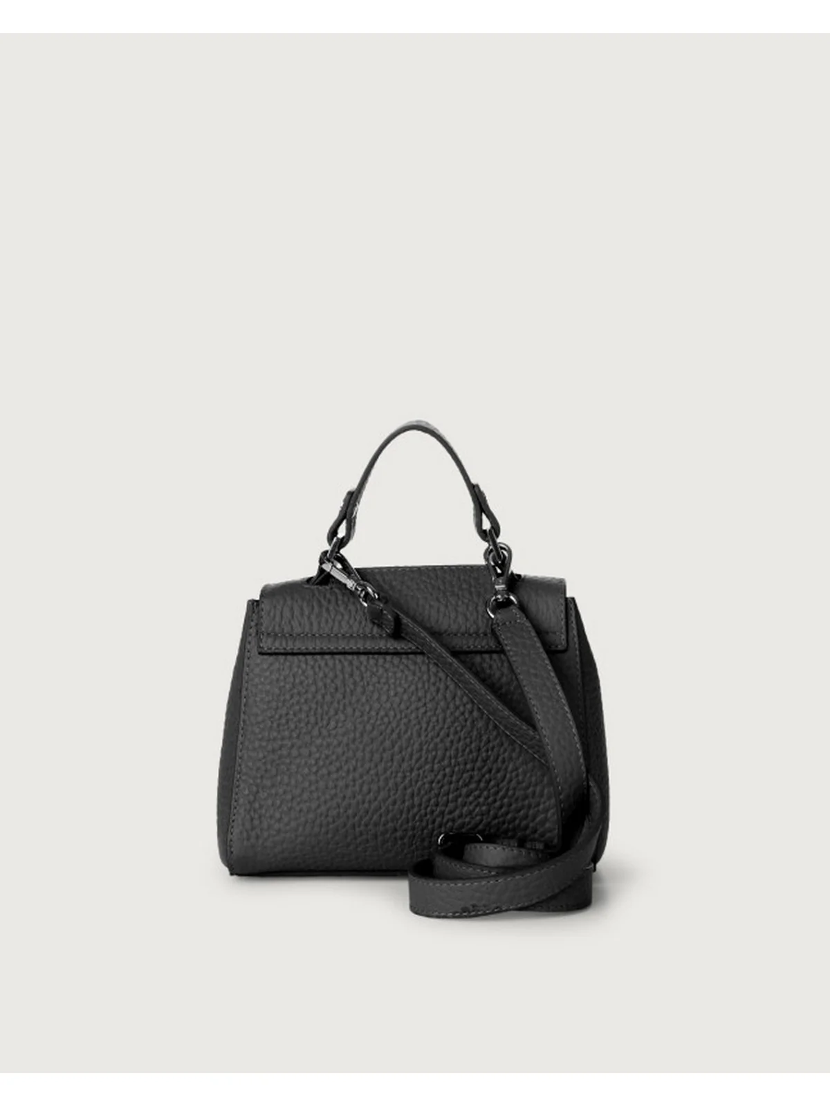 ORCIANI Borsa Donna  B02019 SOF NER Nero - Image 3