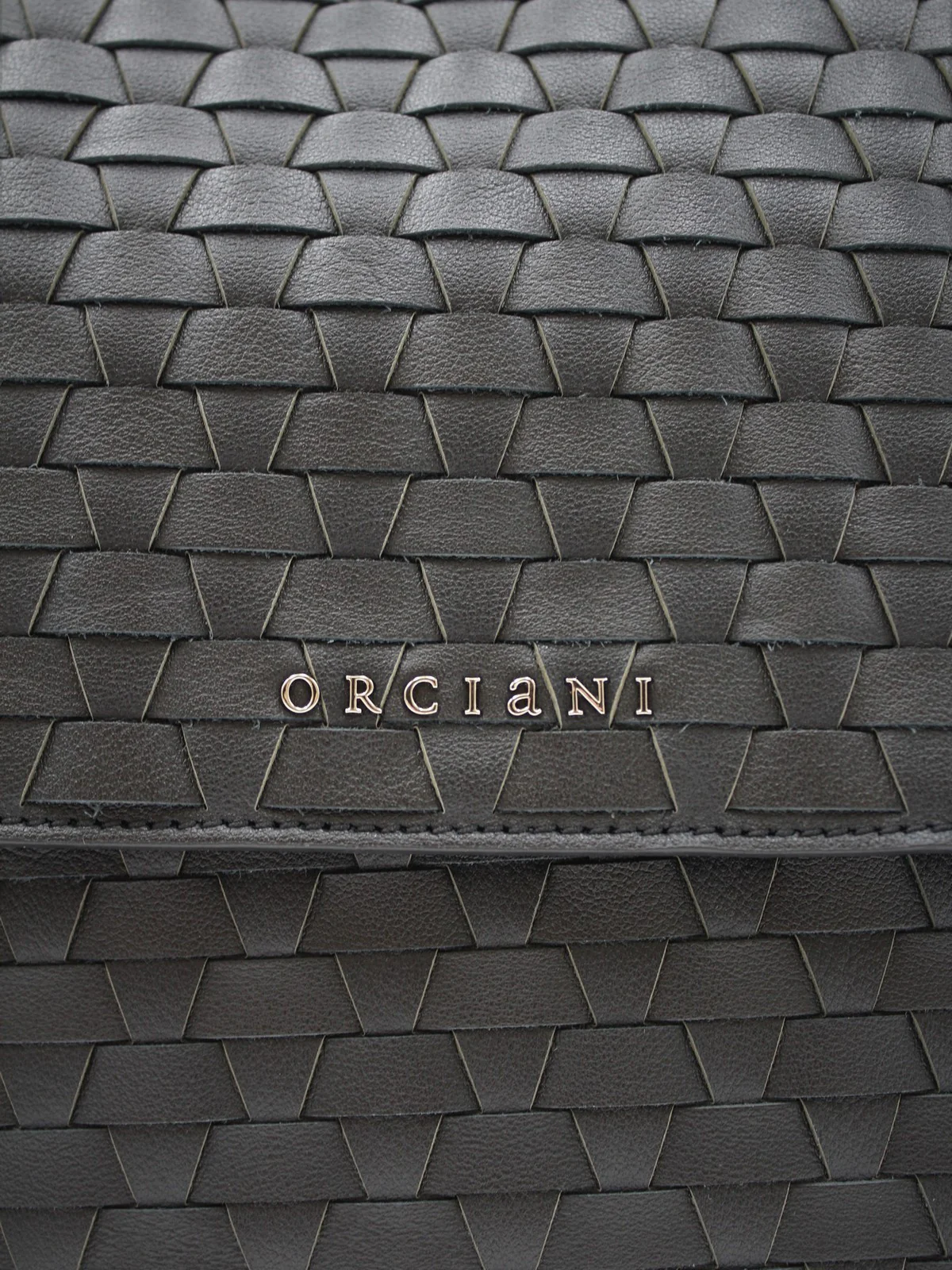 ORCIANI Borsa Donna NAPPA WOVEN BT2006 NWO NER Nero - Image 2