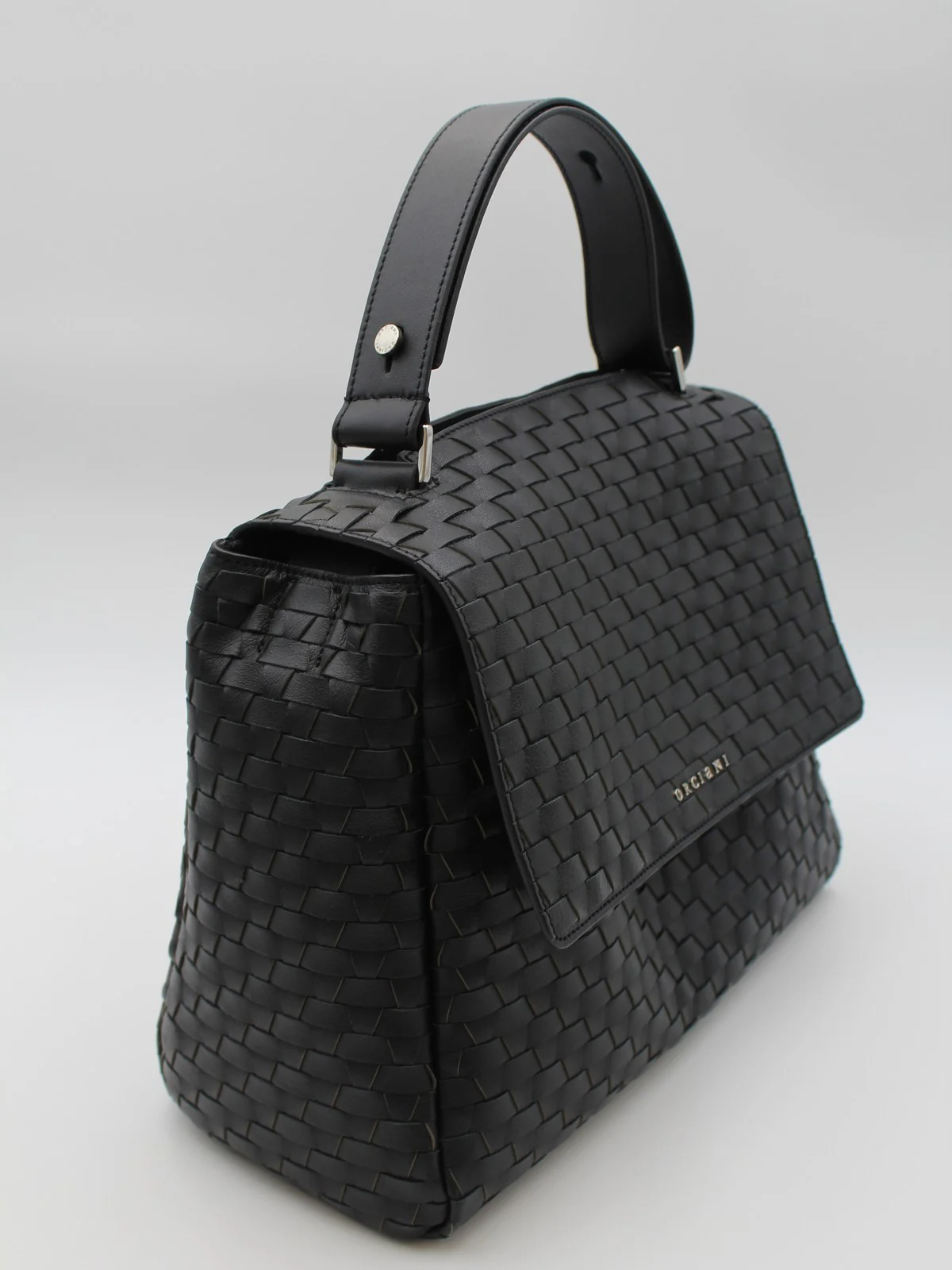 ORCIANI Borsa Donna NAPPA WOVEN BT2006 NWO NER Nero - Image 3